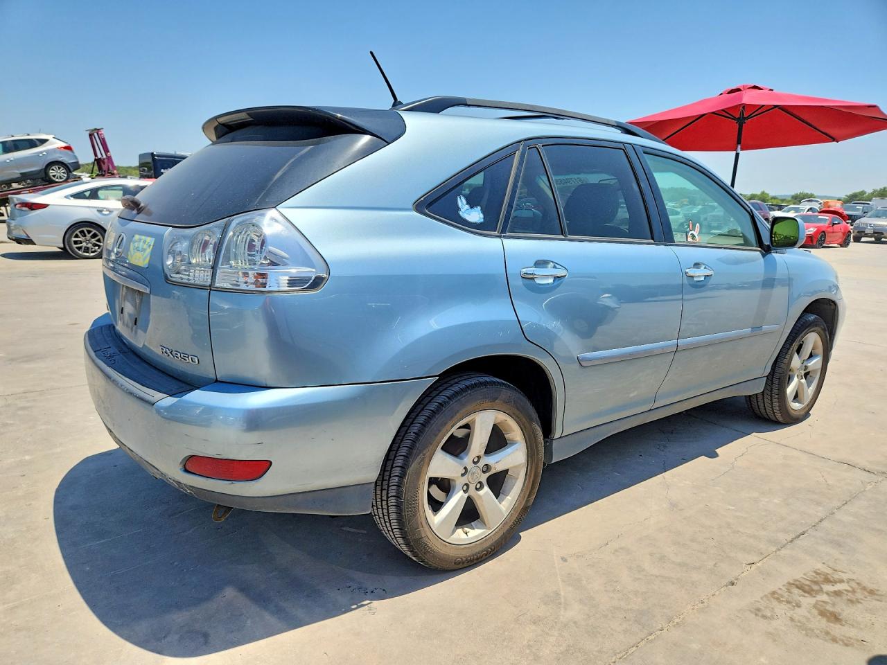 2008 Lexus Rx 350 Синий vin: 2T2GK31U28C044753
