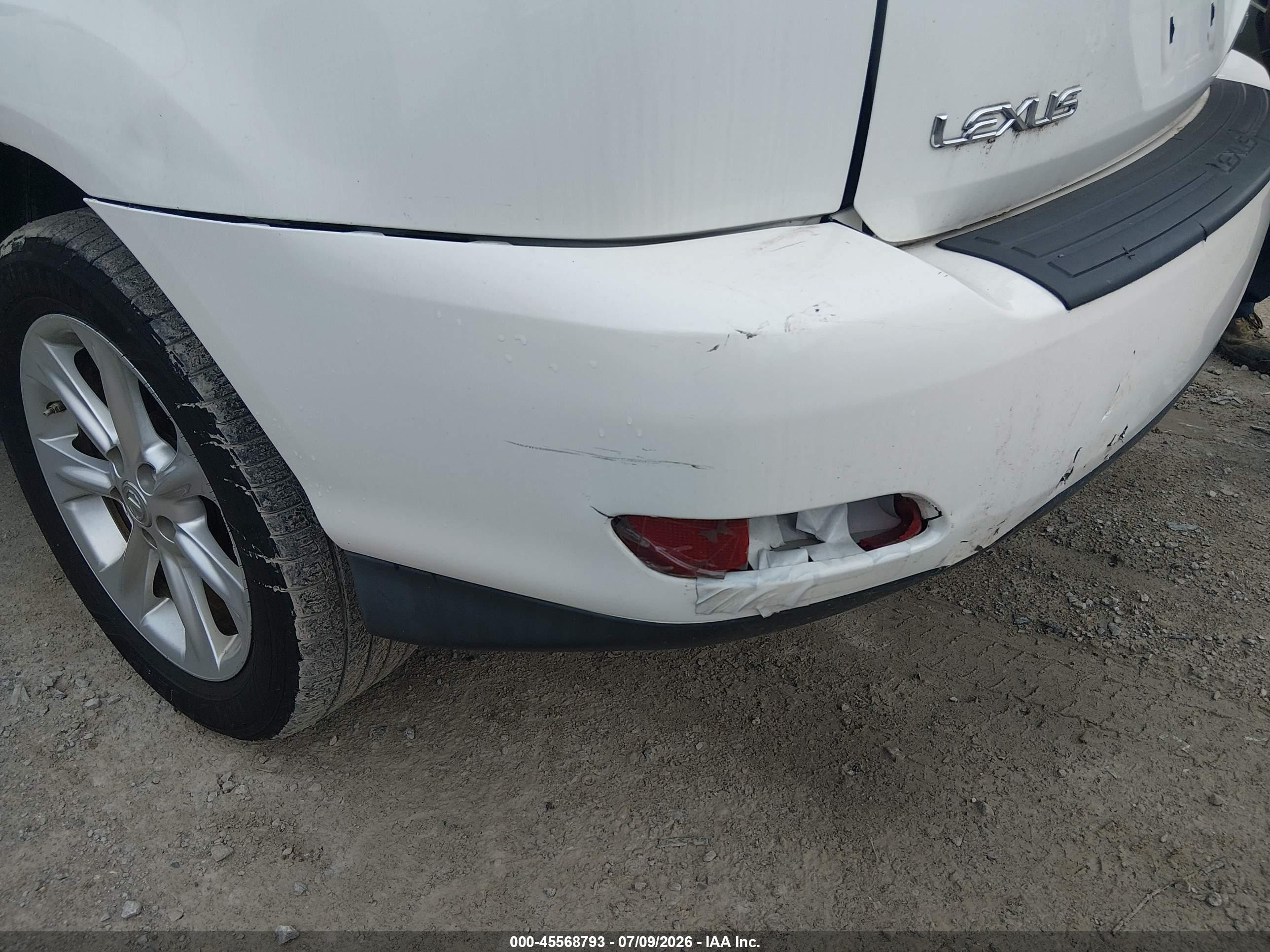2008 Lexus Rx 350   White vin: 2T2GK31U28C054098