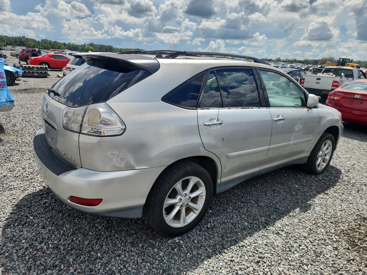 2008 Lexus Rx 350 Silver vin: 2T2GK31U28C055137