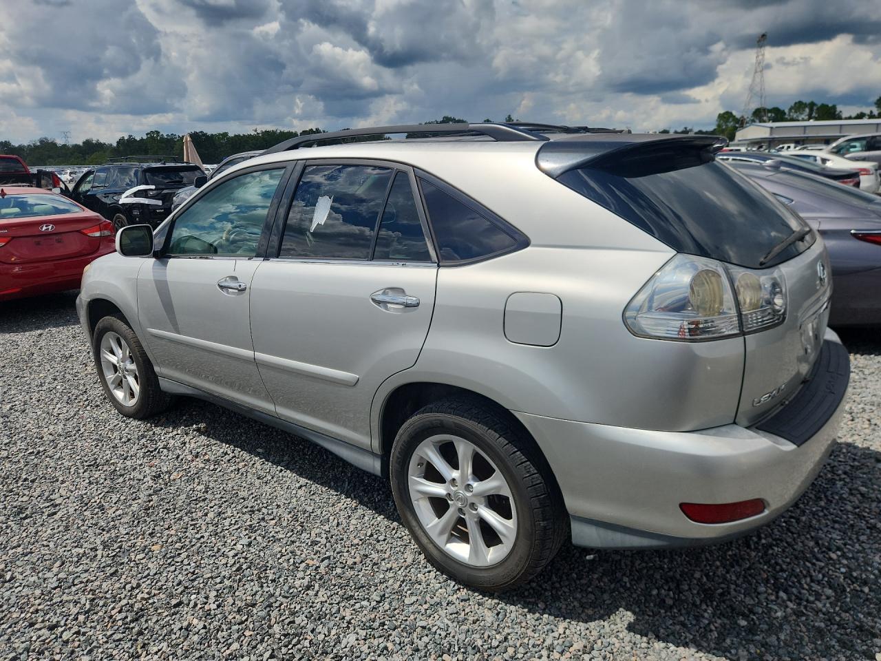 2008 Lexus Rx 350 Silver vin: 2T2GK31U28C055137