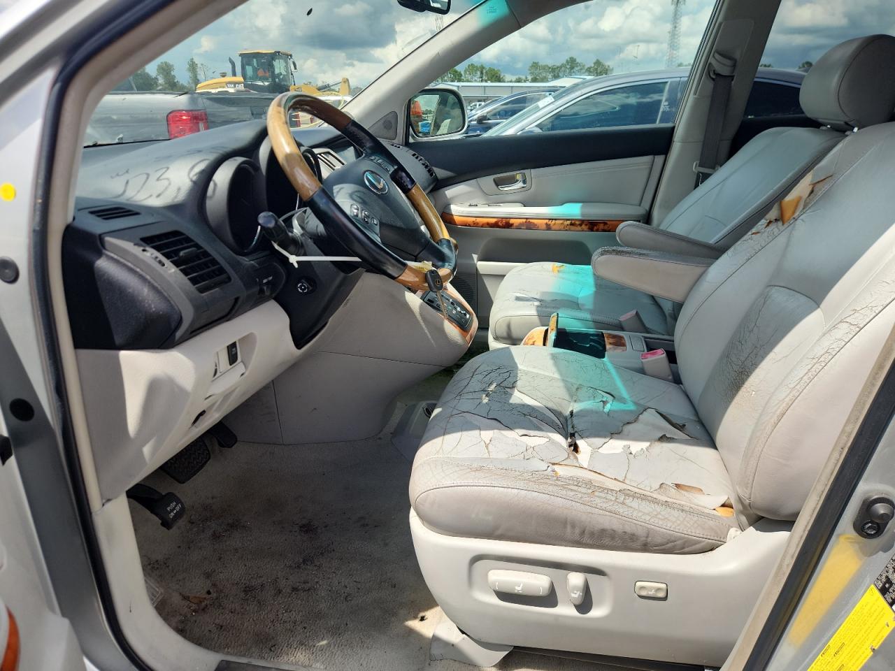 2008 Lexus Rx 350 Silver vin: 2T2GK31U28C055137