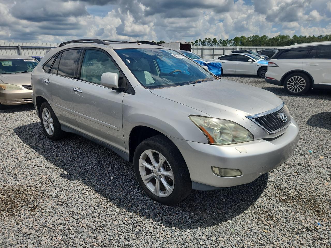 2008 Lexus Rx 350 Silver vin: 2T2GK31U28C055137