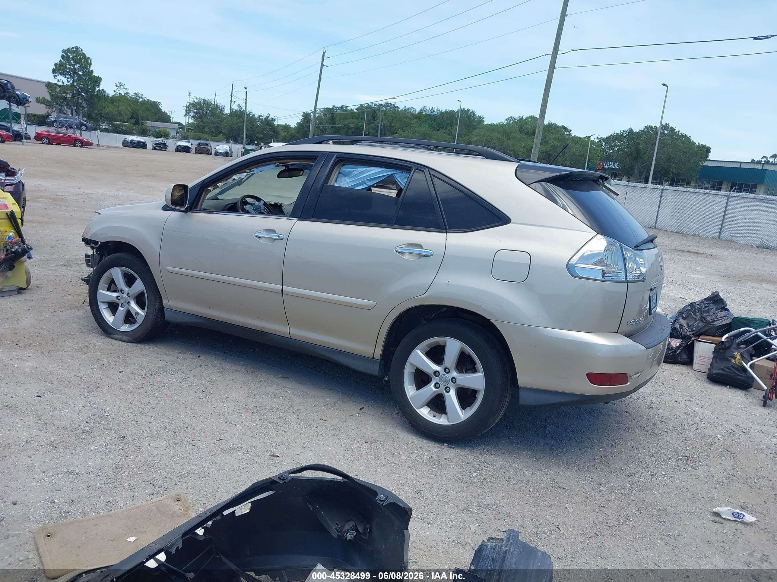 2008 Lexus Rx 350   Champagne vin: 2T2GK31U28C056059