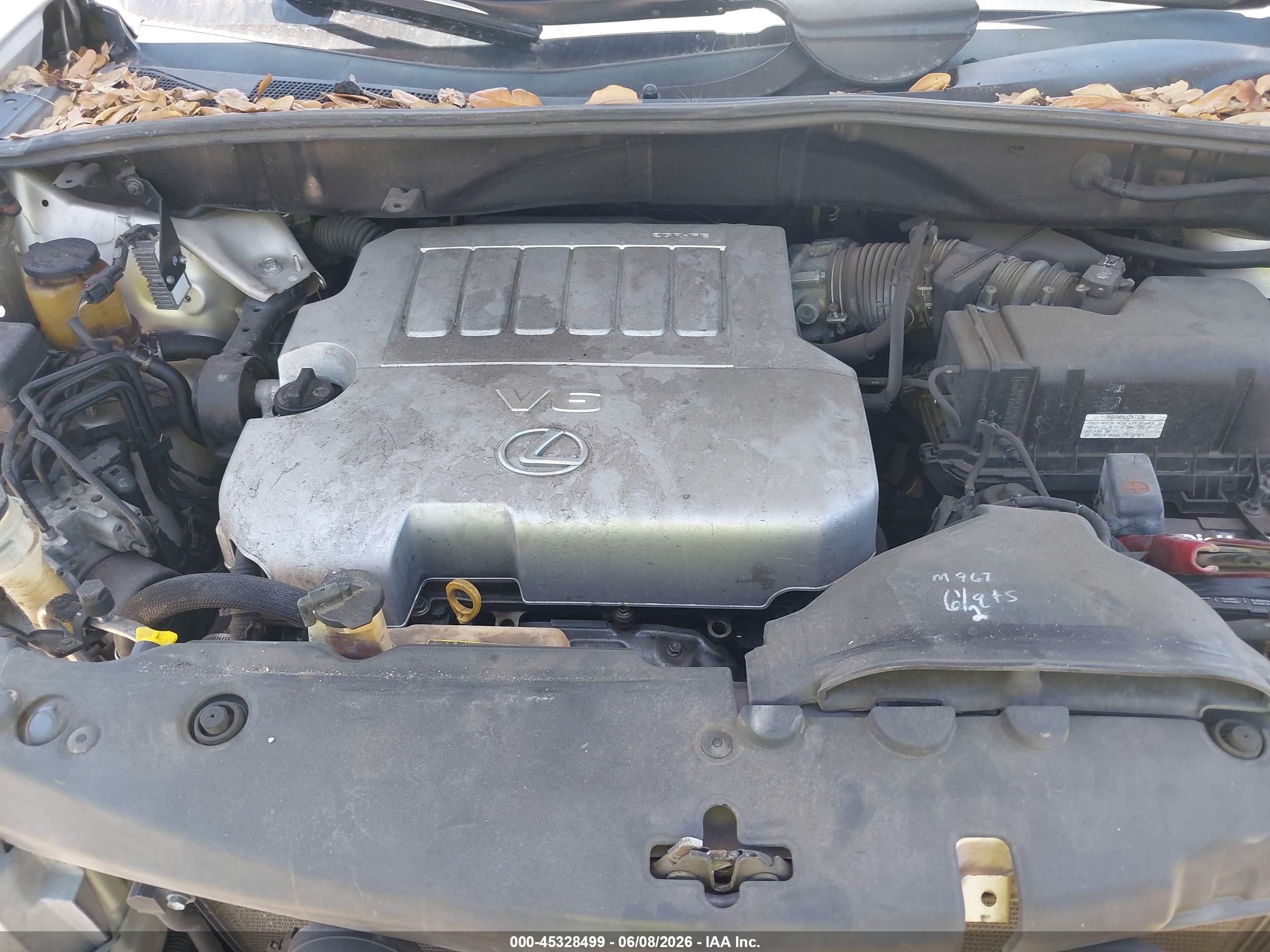 2008 Lexus Rx 350   Champagne vin: 2T2GK31U28C056059
