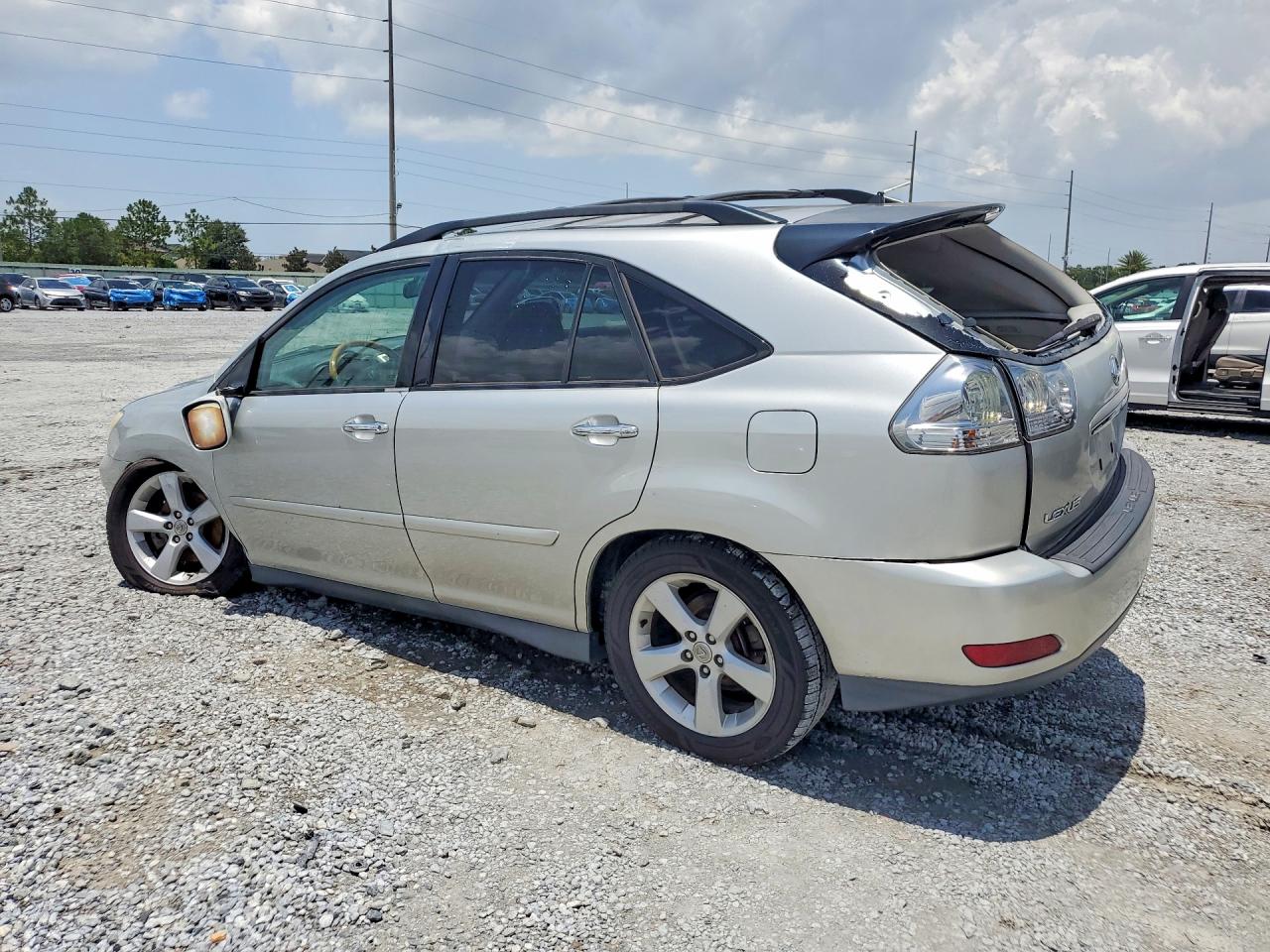 2008 Lexus Rx 350 Silver vin: 2T2GK31U28C056479