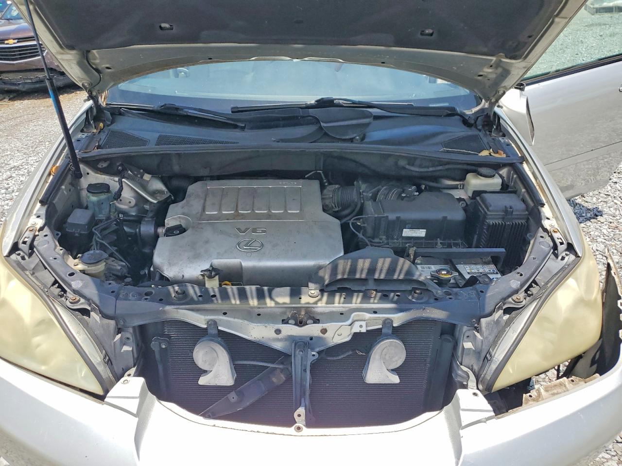 2008 Lexus Rx 350 Silver vin: 2T2GK31U28C056479