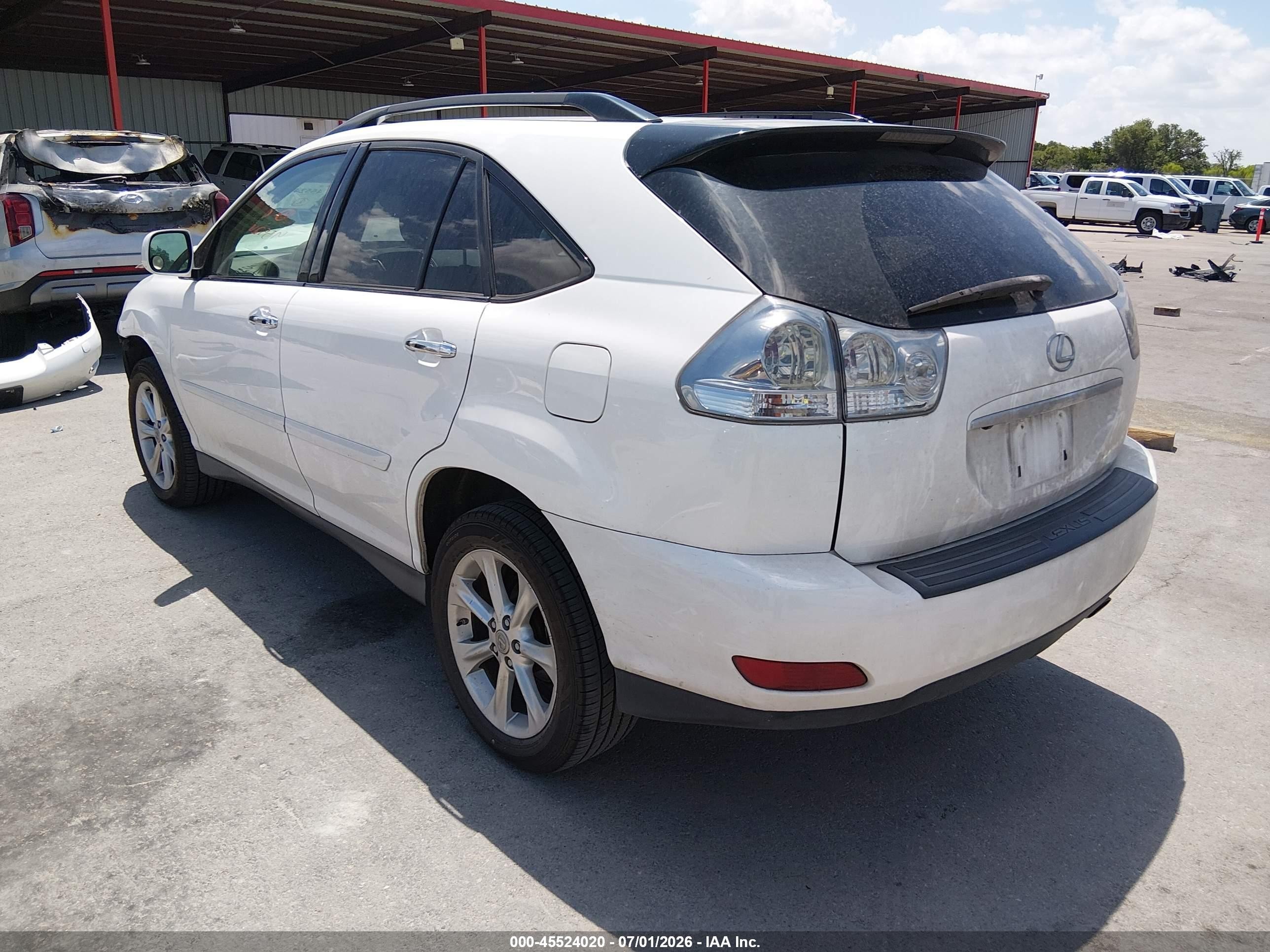 2009 Lexus Rx 350   Белый vin: 2T2GK31U29C057214
