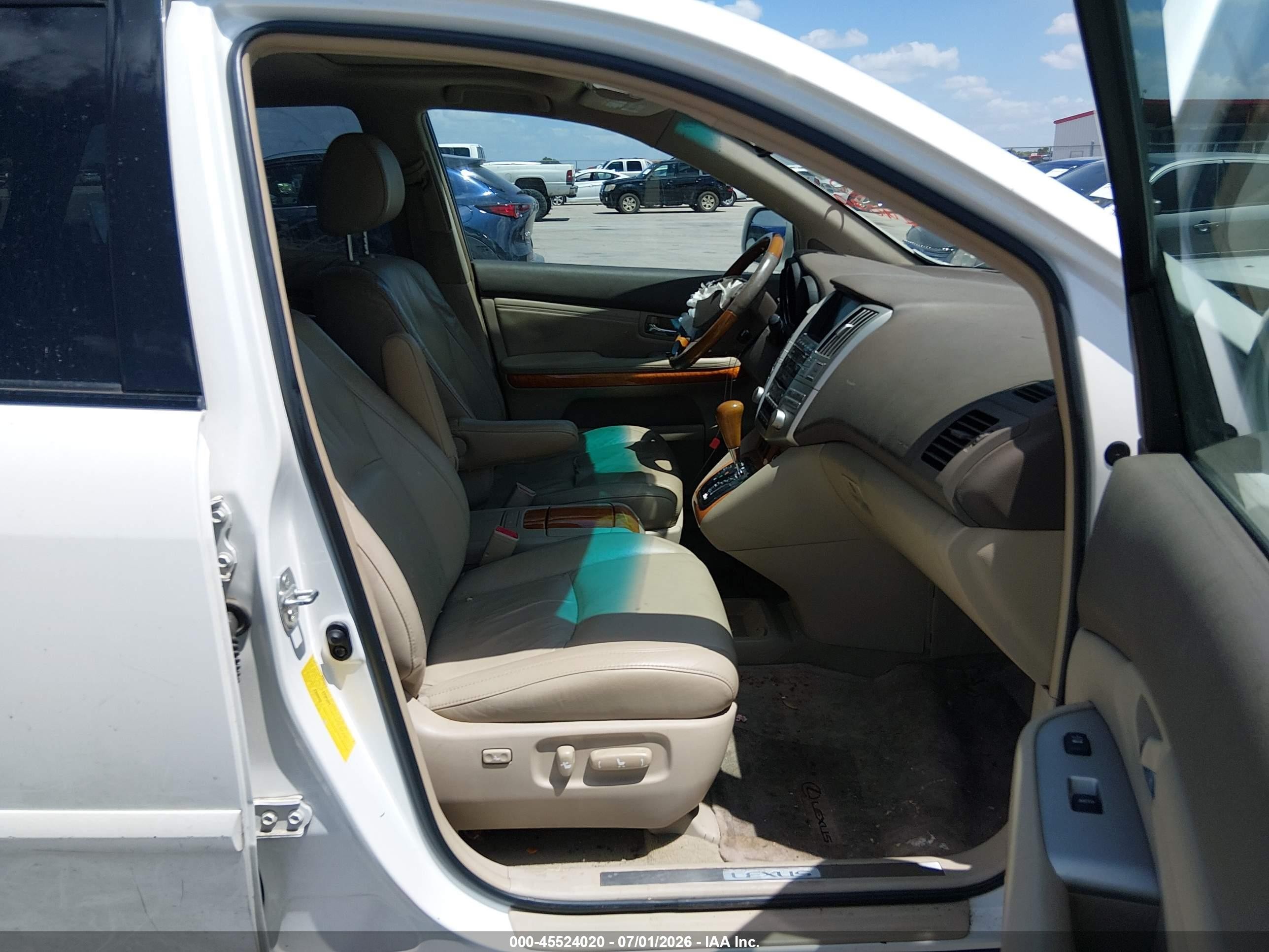 2009 Lexus Rx 350   Белый vin: 2T2GK31U29C057214