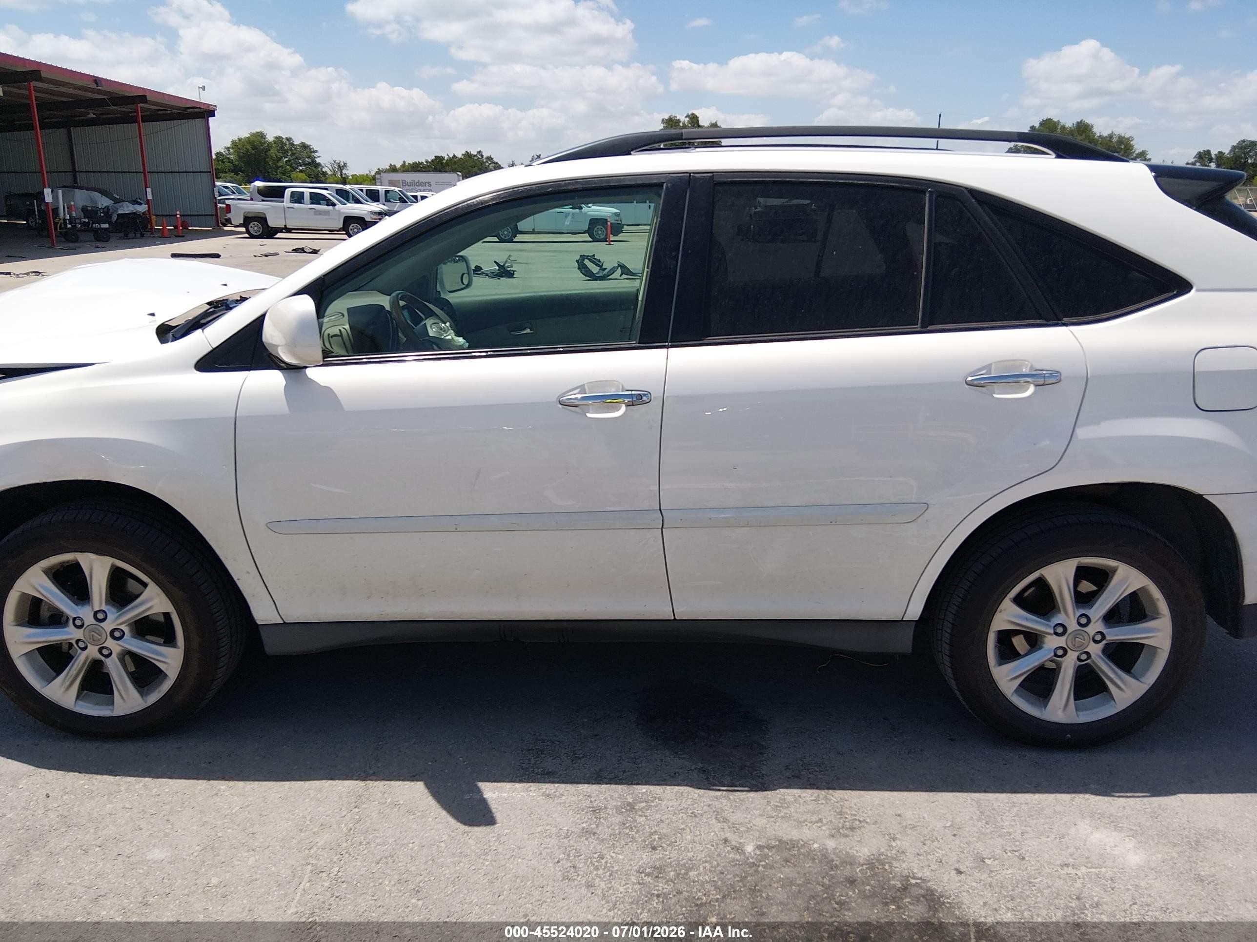 2009 Lexus Rx 350   Белый vin: 2T2GK31U29C057214