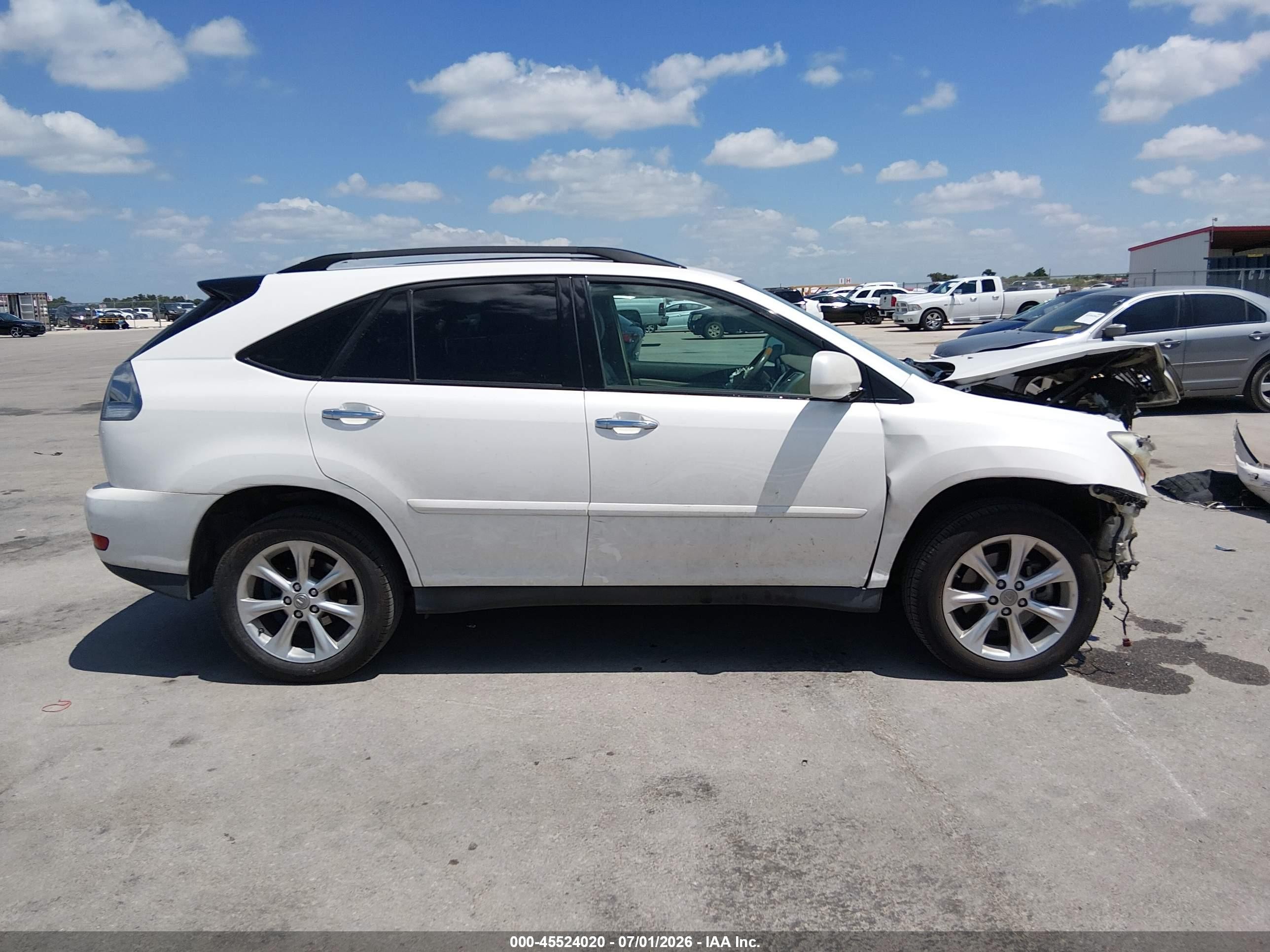 2009 Lexus Rx 350   Белый vin: 2T2GK31U29C057214