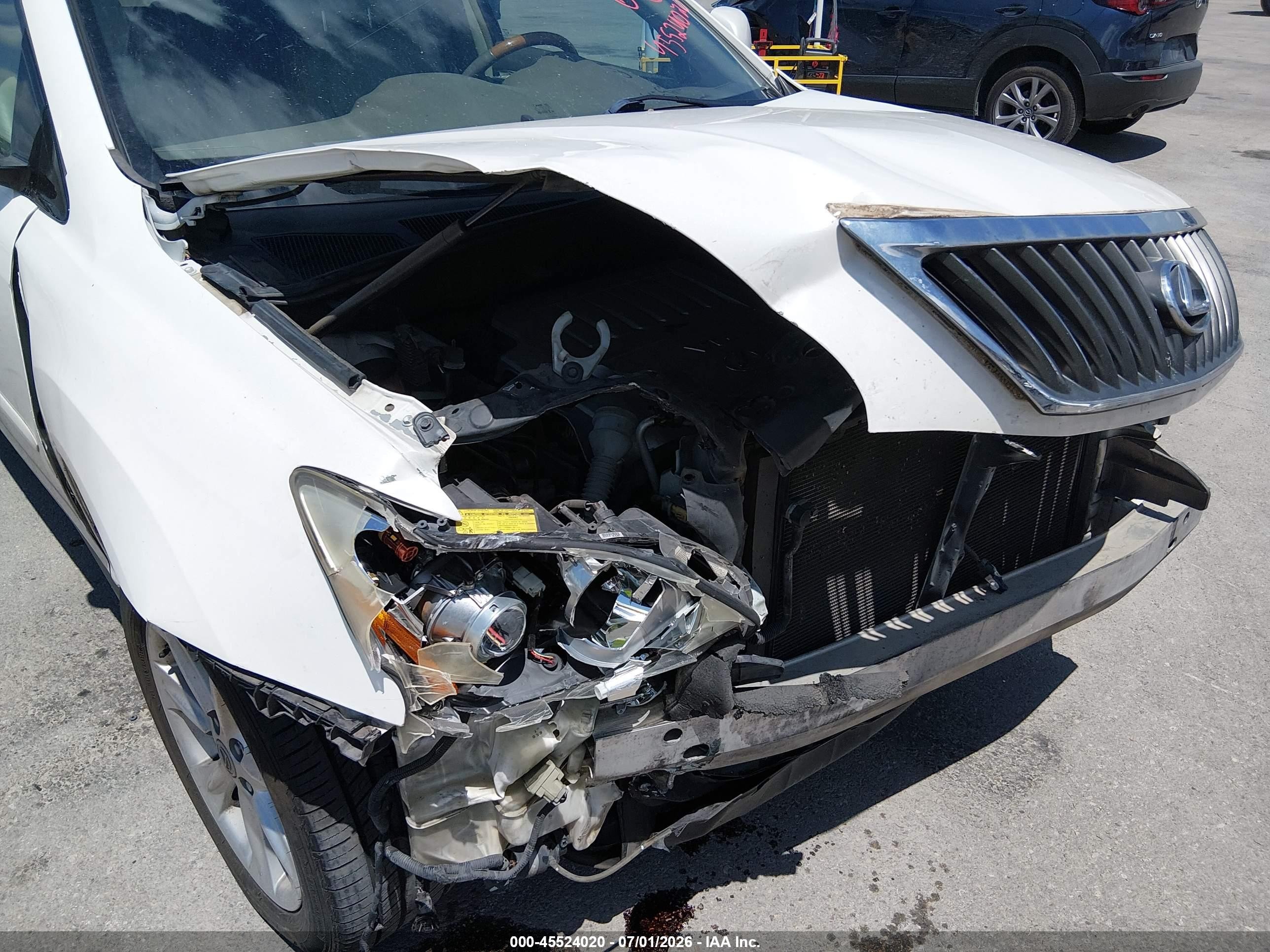 2009 Lexus Rx 350   Белый vin: 2T2GK31U29C057214