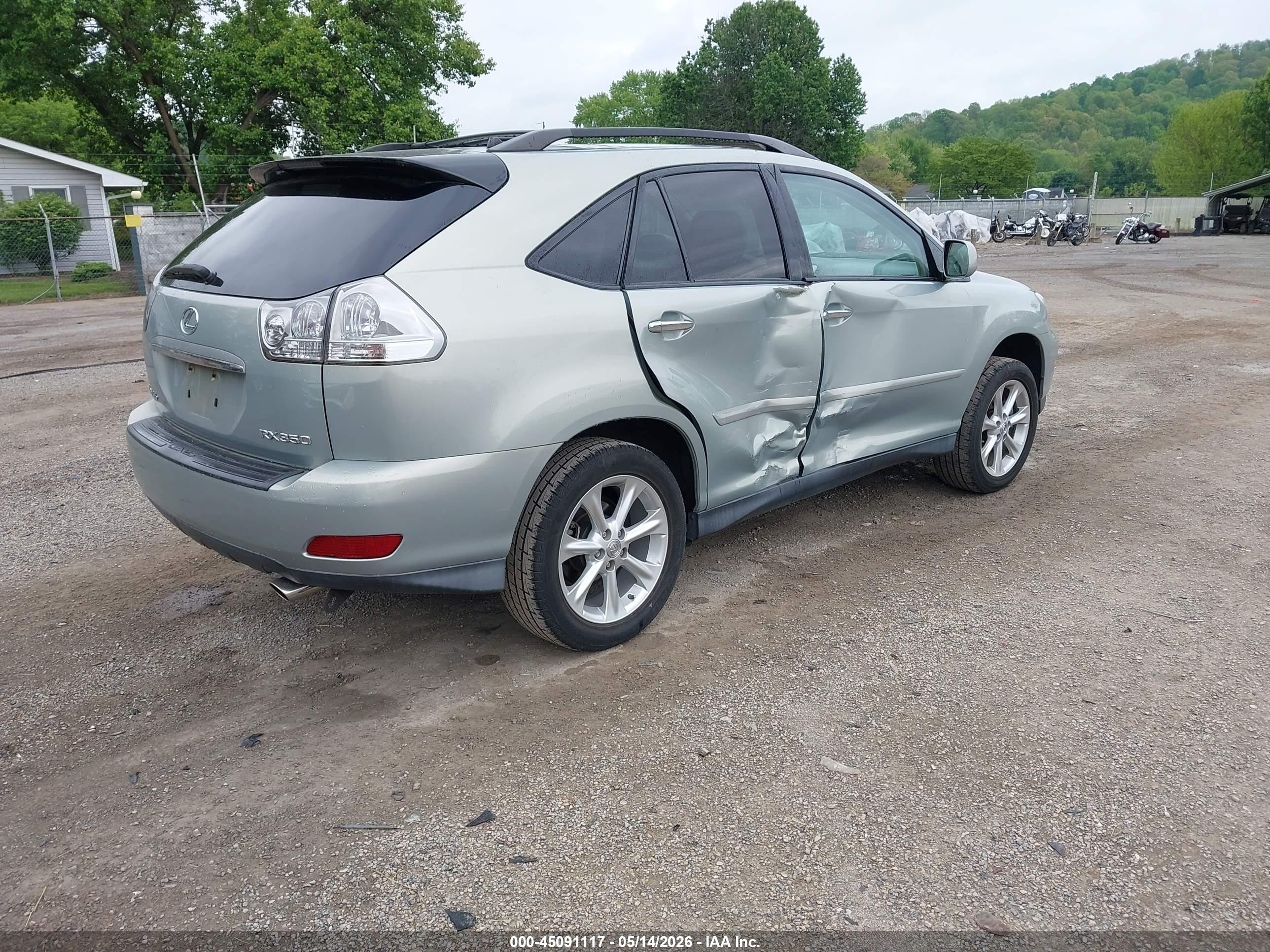 2009 Lexus Rx 350   Gray vin: 2T2GK31U29C057844