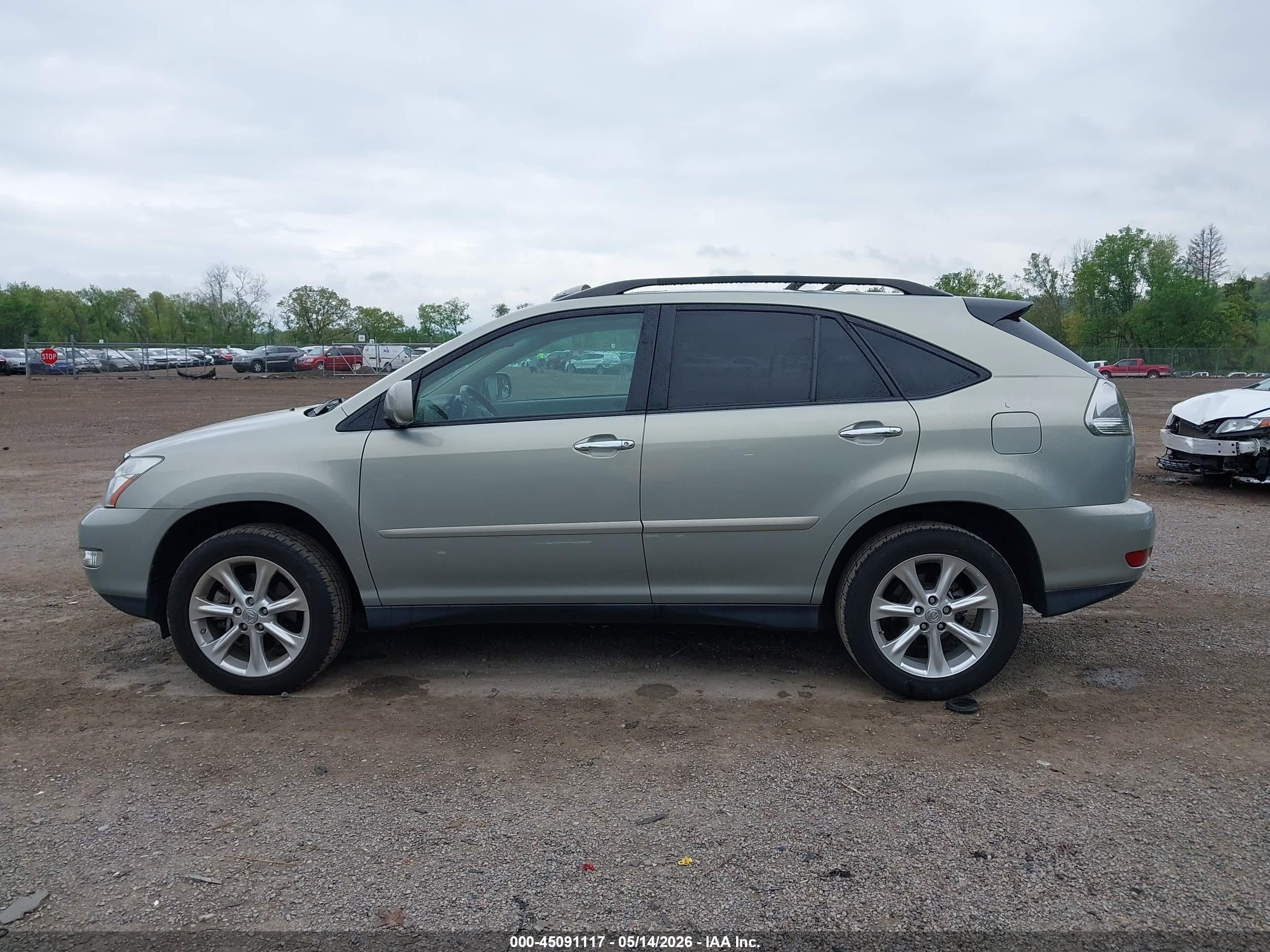 2009 Lexus Rx 350   Gray vin: 2T2GK31U29C057844