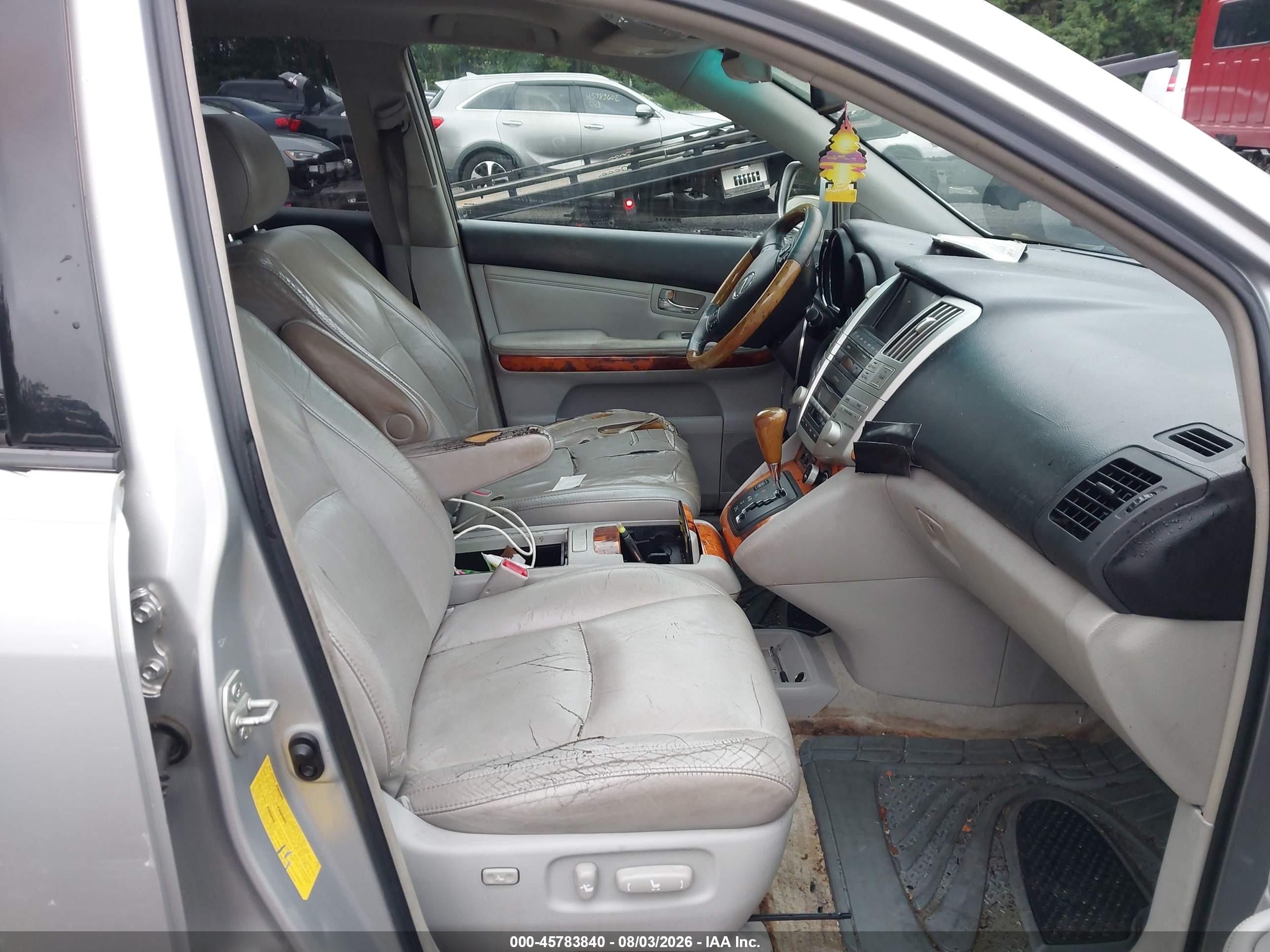 2009 Lexus Rx 350   Silver vin: 2T2GK31U29C059030