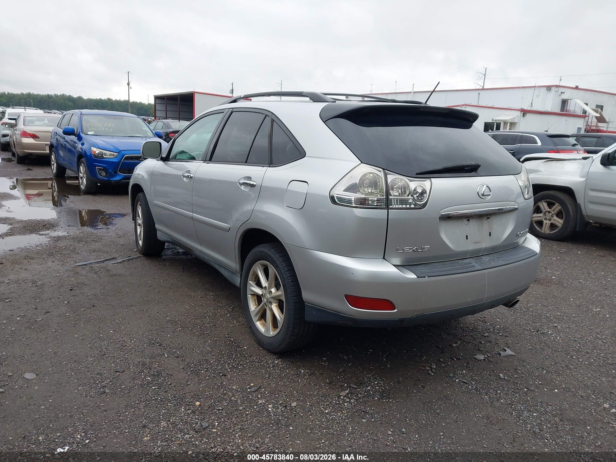 2009 Lexus Rx 350   Silver vin: 2T2GK31U29C059030