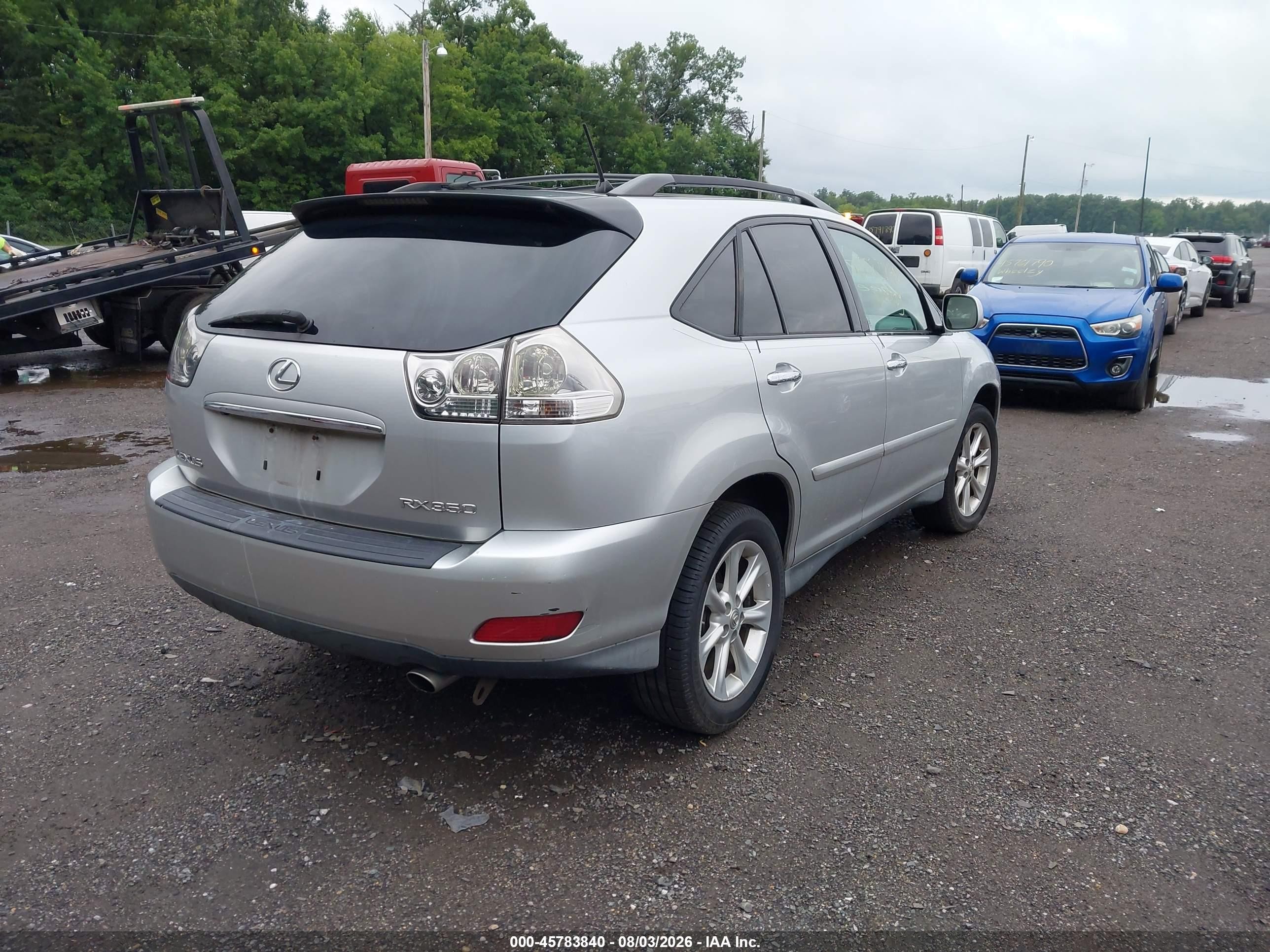 2009 Lexus Rx 350   Silver vin: 2T2GK31U29C059030