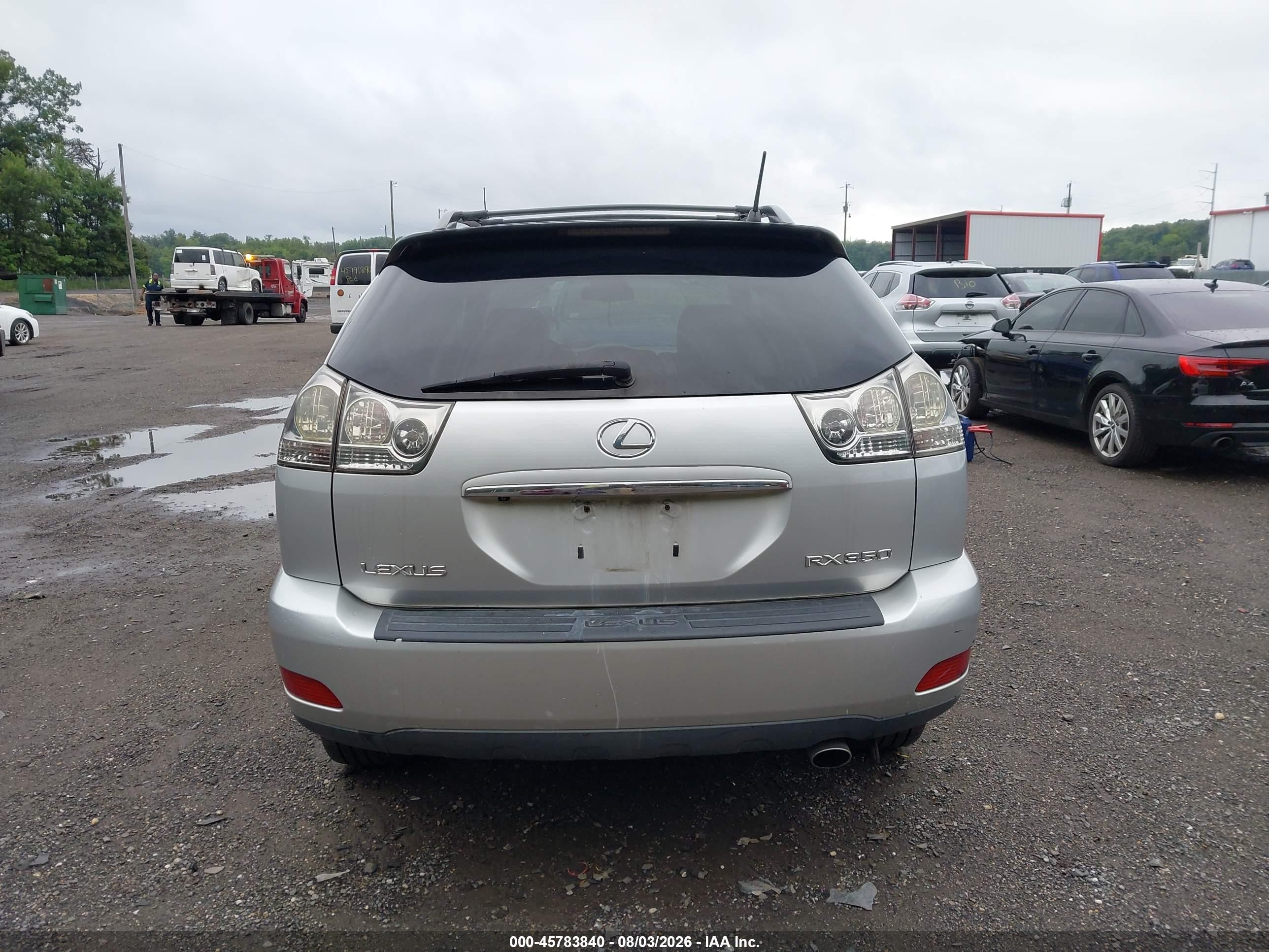 2009 Lexus Rx 350   Silver vin: 2T2GK31U29C059030