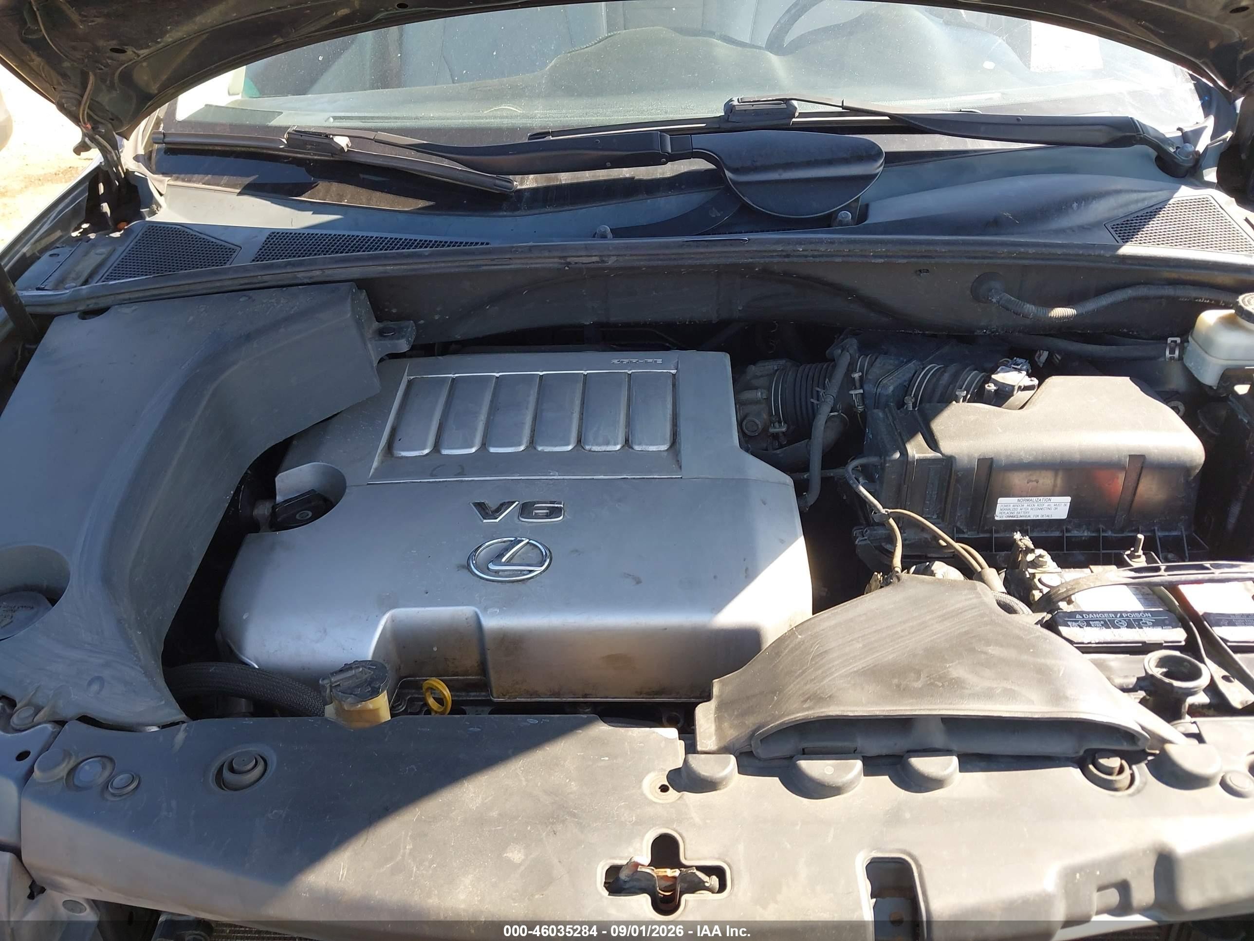 2009 Lexus Rx 350 Серый vin: 2T2GK31U29C063563