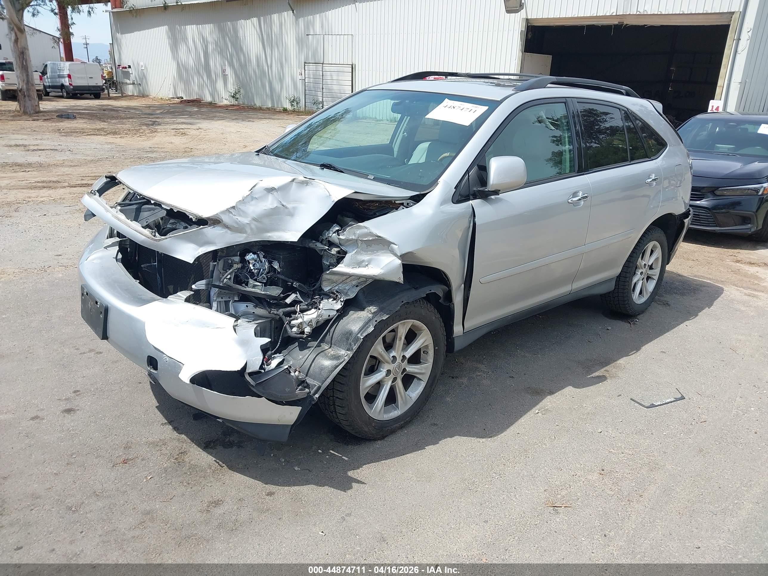 2009 Lexus Rx 350   Silver vin: 2T2GK31U29C078497