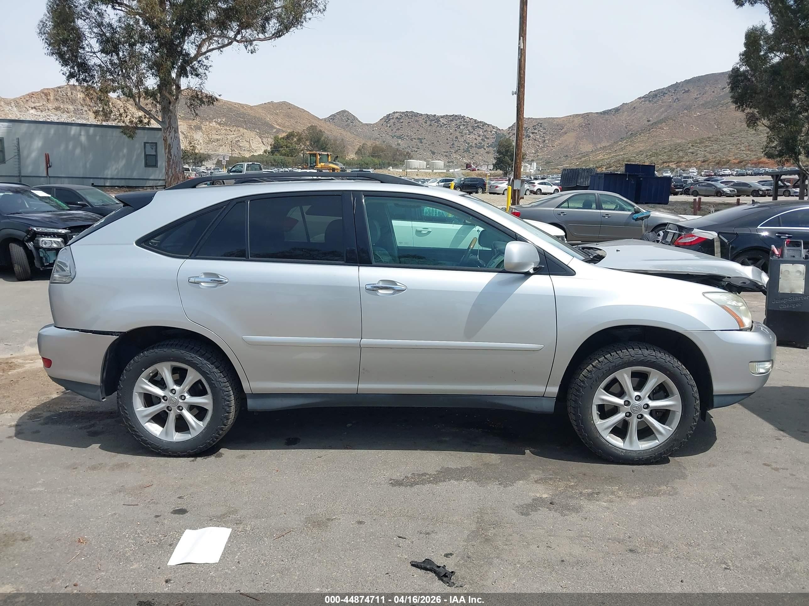 2009 Lexus Rx 350   Silver vin: 2T2GK31U29C078497