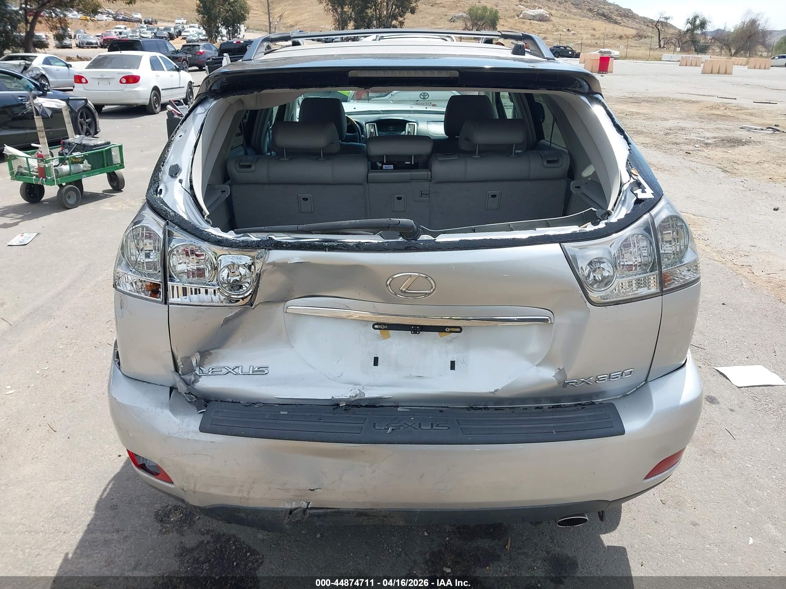2009 Lexus Rx 350   Silver vin: 2T2GK31U29C078497