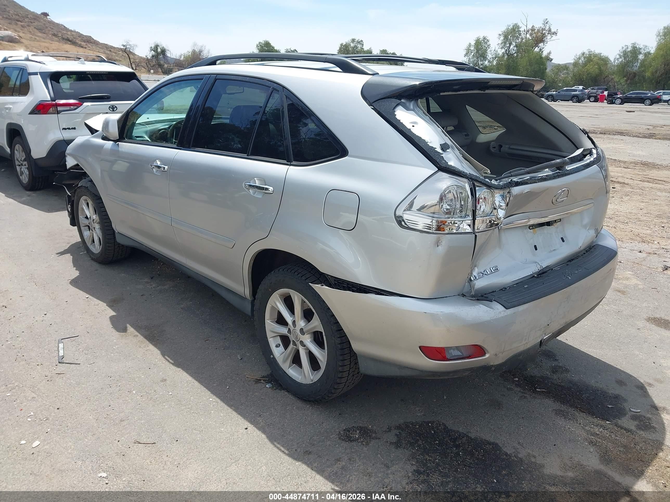 2009 Lexus Rx 350   Silver vin: 2T2GK31U29C078497