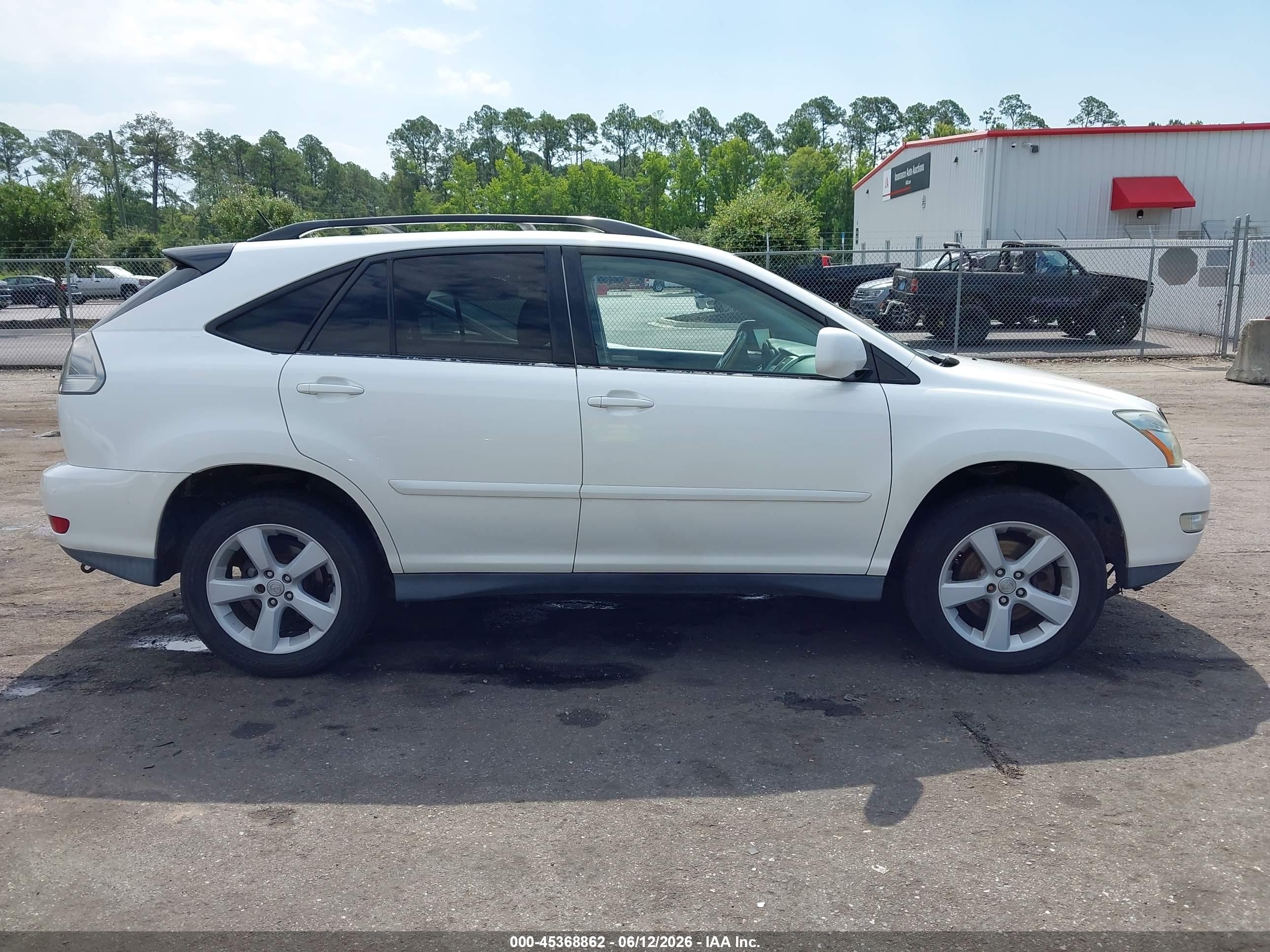 2007 Lexus Rx 350   White vin: 2T2GK31U37C006527