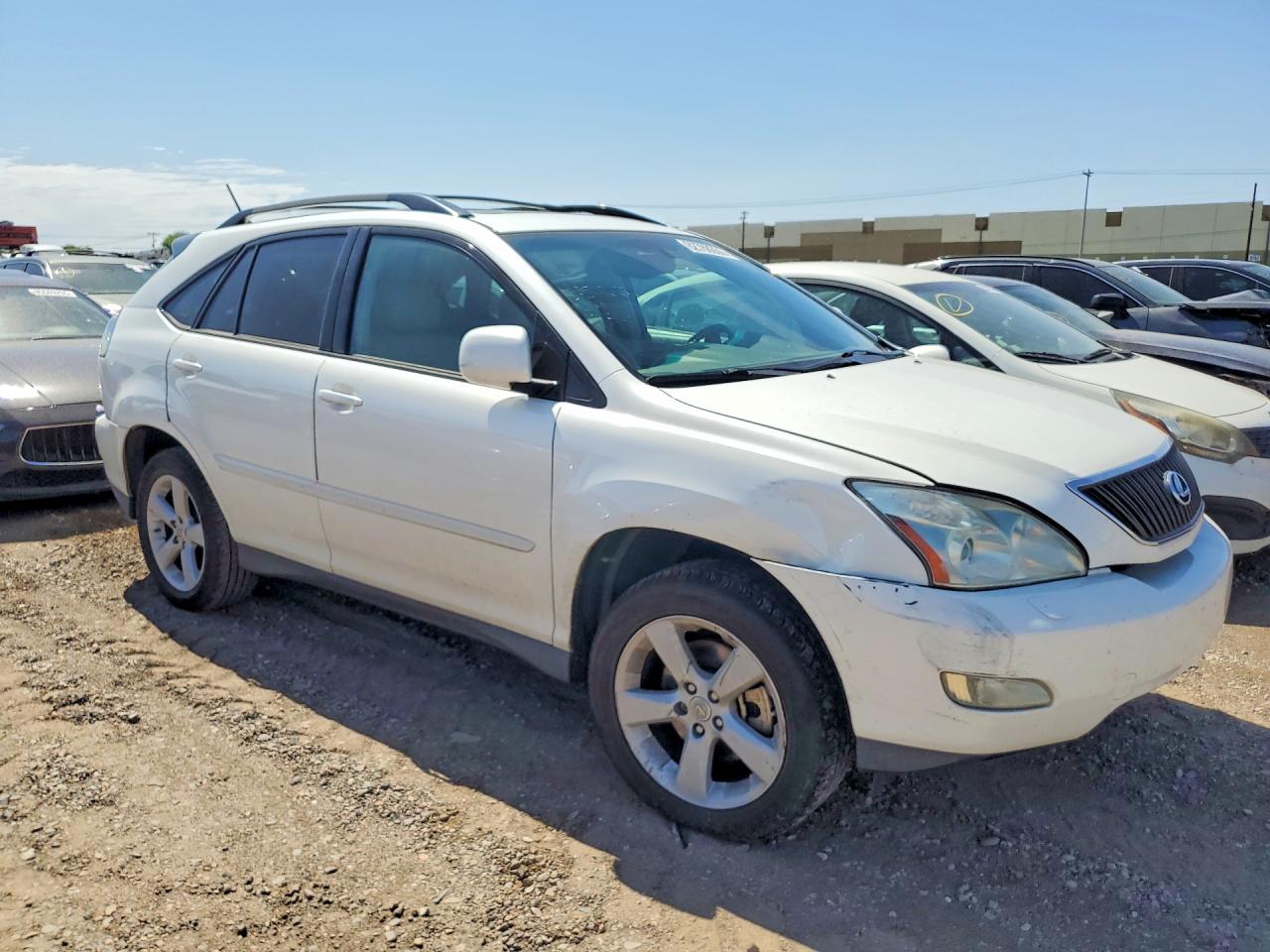 2007 Lexus Rx 350 White vin: 2T2GK31U37C006785