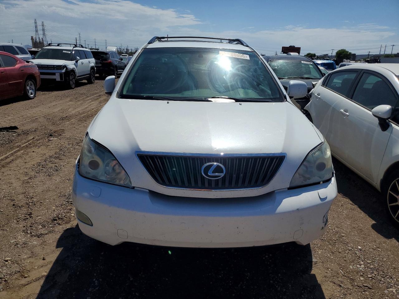 2007 Lexus Rx 350 White vin: 2T2GK31U37C006785