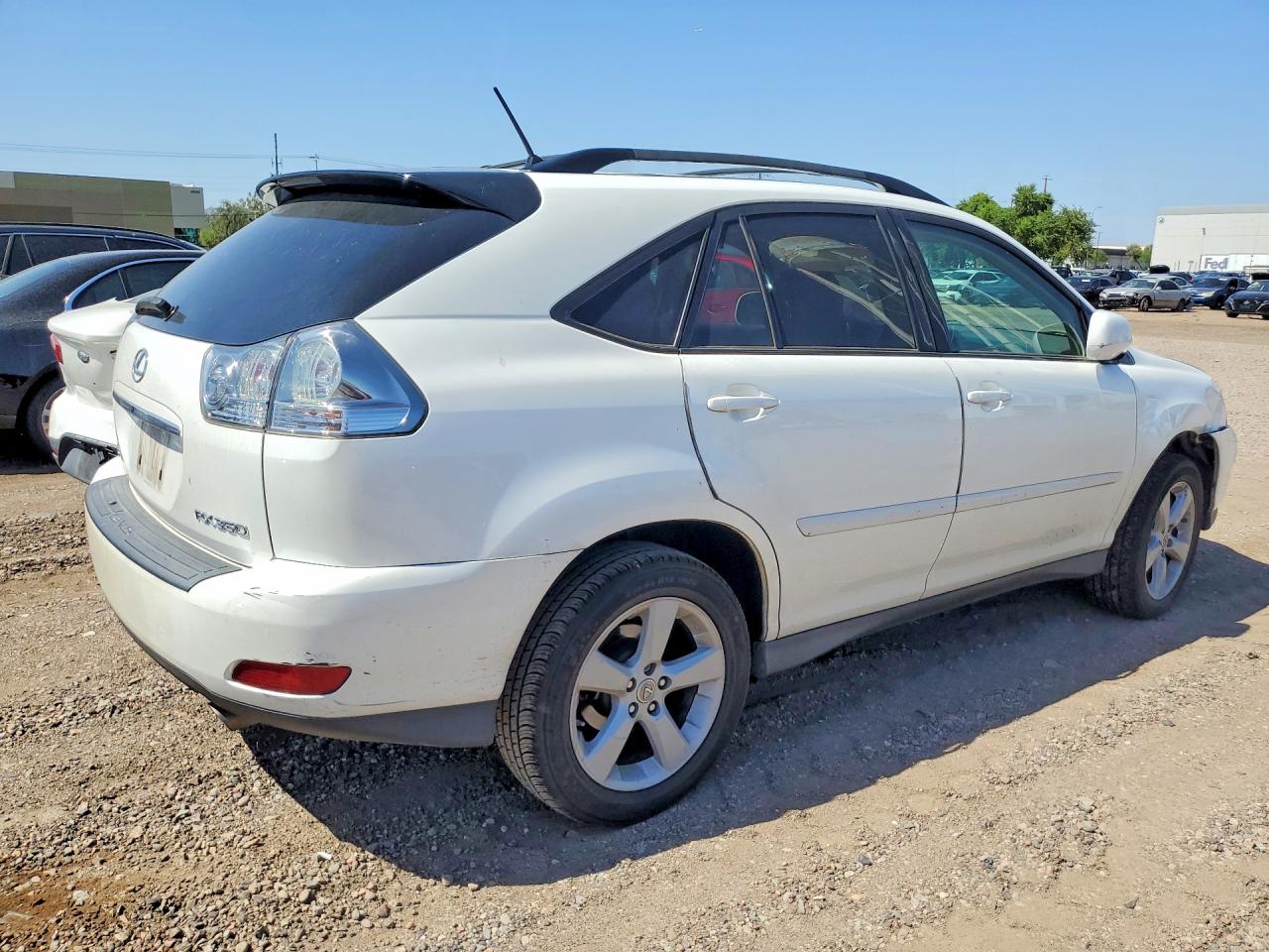 2007 Lexus Rx 350 White vin: 2T2GK31U37C006785