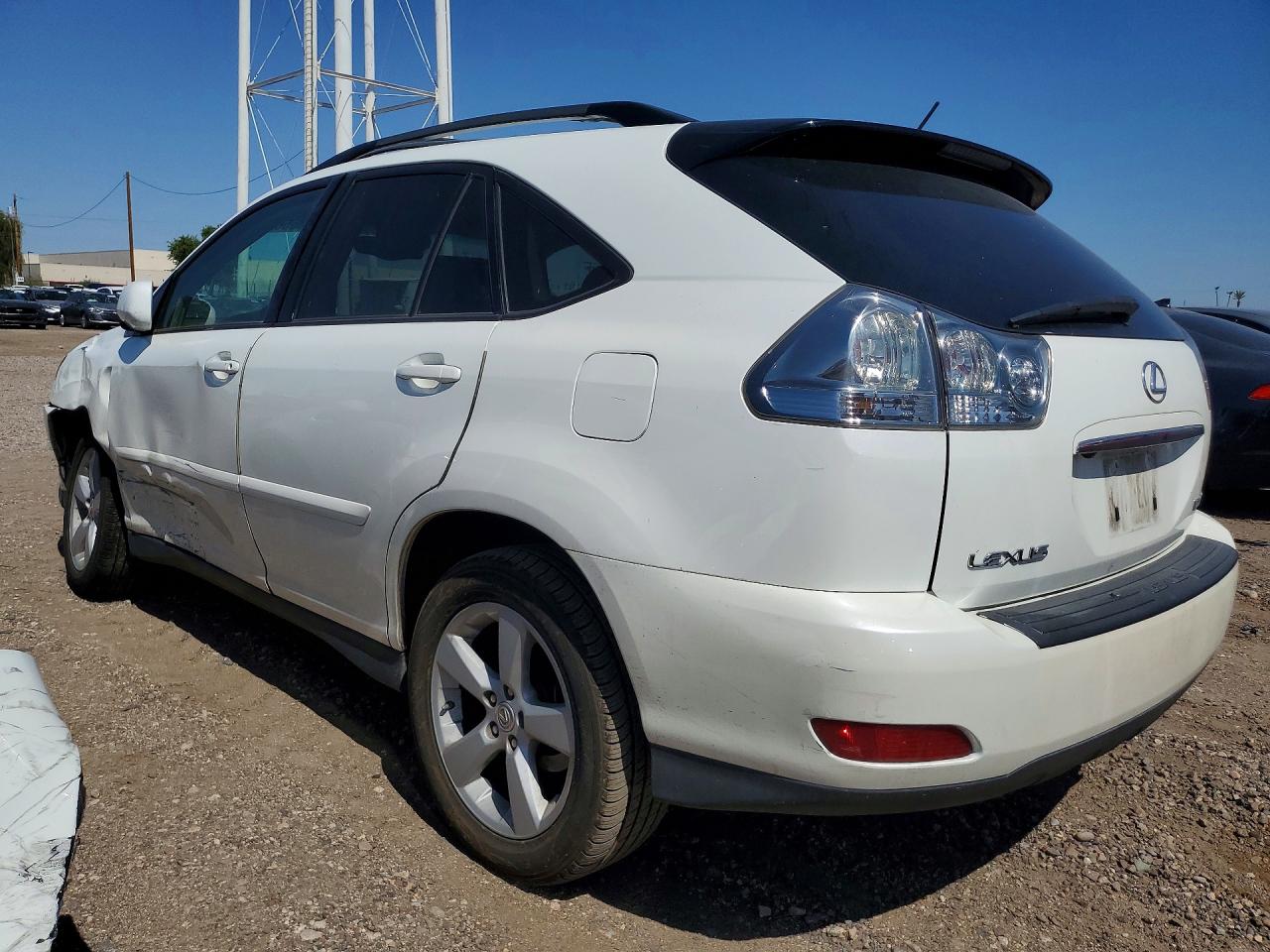 2007 Lexus Rx 350 White vin: 2T2GK31U37C006785