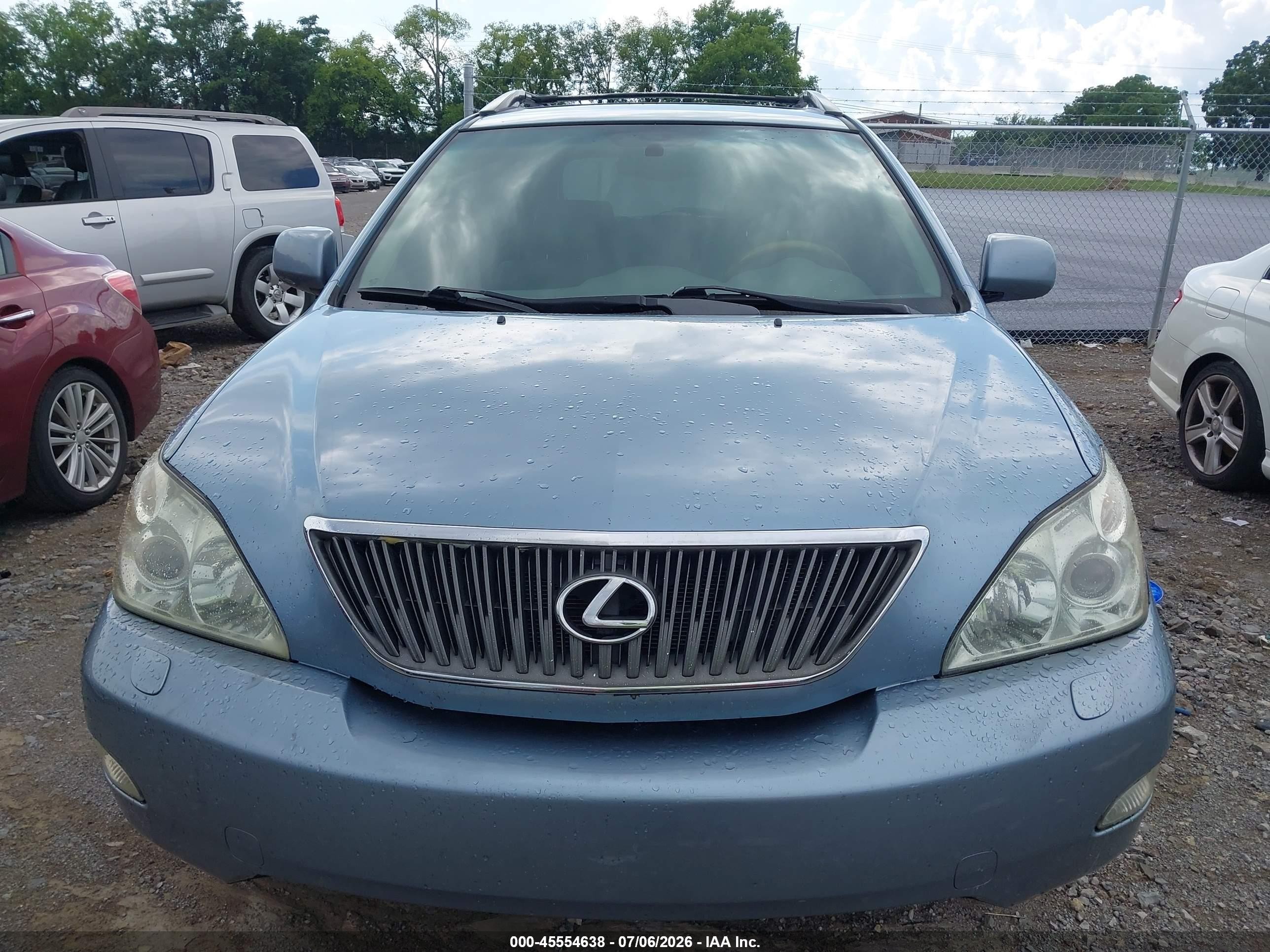 2007 Lexus Rx 350   Teal vin: 2T2GK31U37C008987