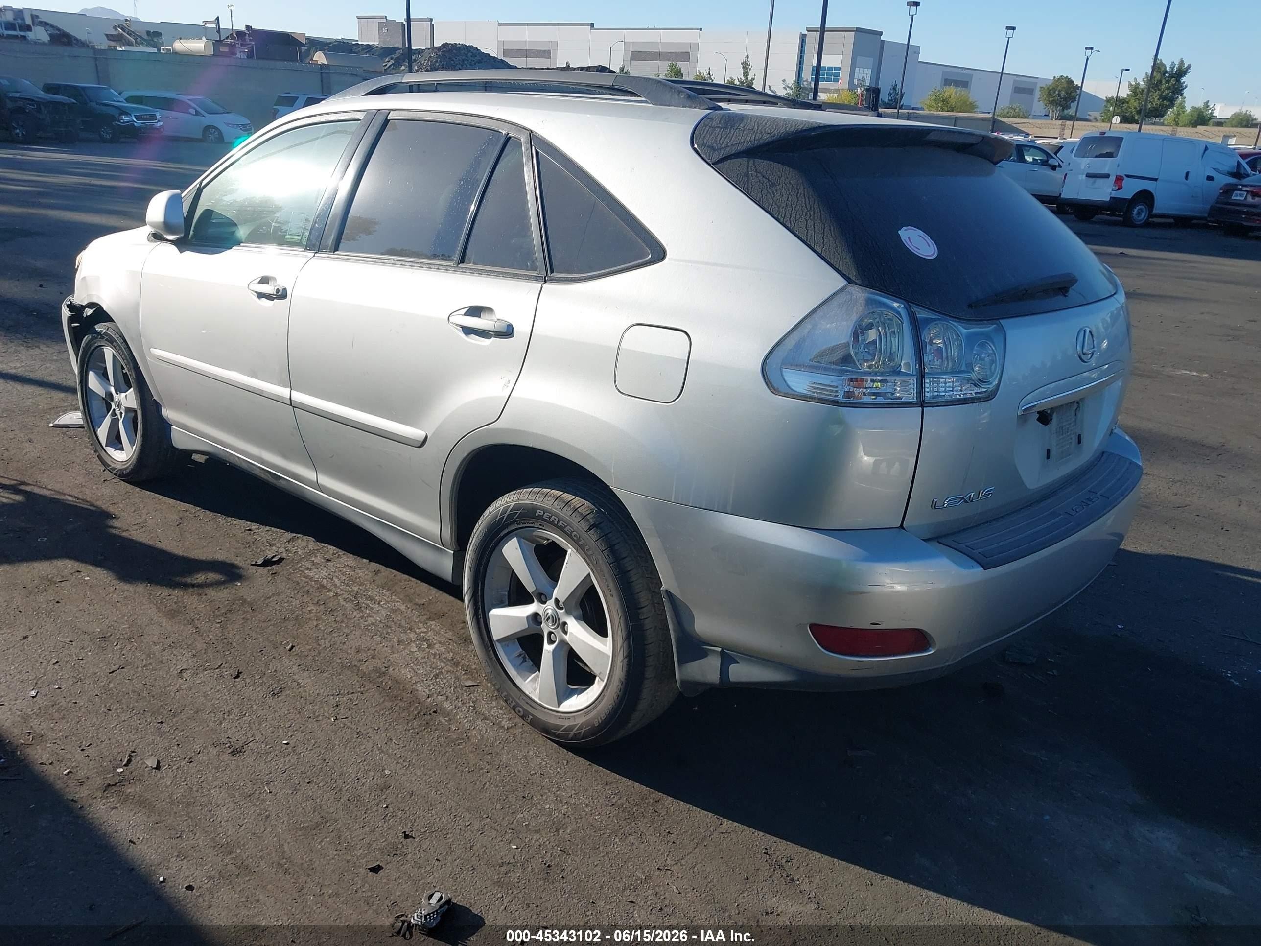 2007 Lexus Rx 350   Silver vin: 2T2GK31U37C013025