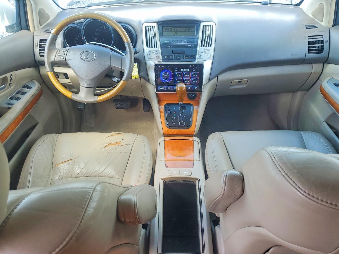 2007 Lexus Rx 350 Base White vin: 2T2GK31U37C014269