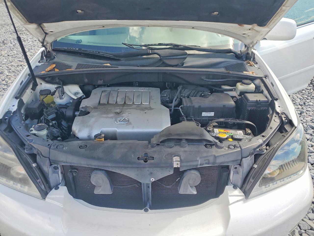 2007 Lexus Rx 350 Base White vin: 2T2GK31U37C014269