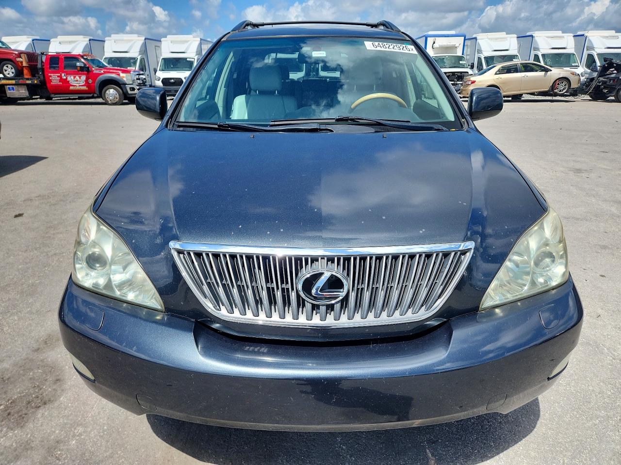 2007 Lexus Rx 350 Синий vin: 2T2GK31U37C015048