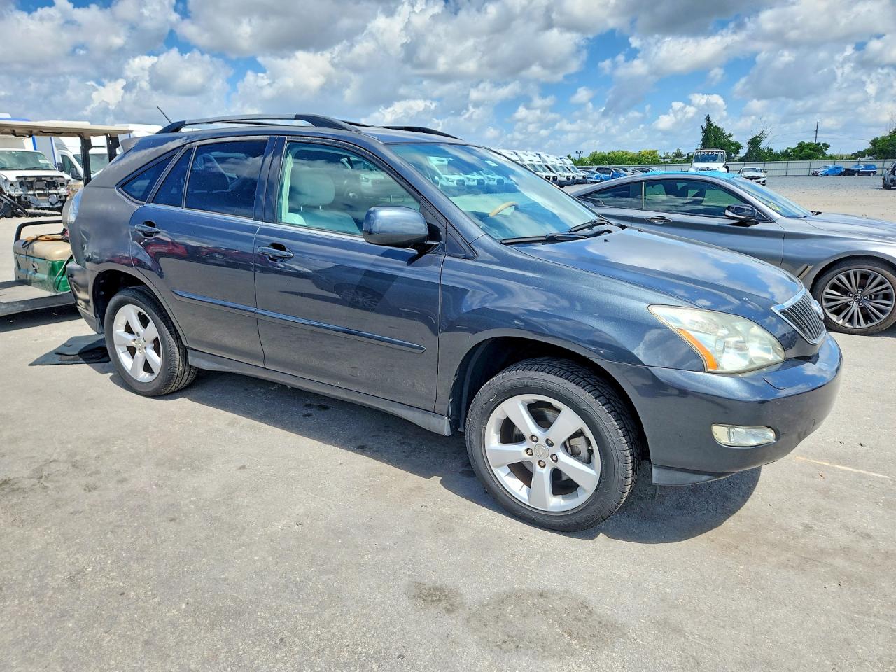 2007 Lexus Rx 350 Синий vin: 2T2GK31U37C015048
