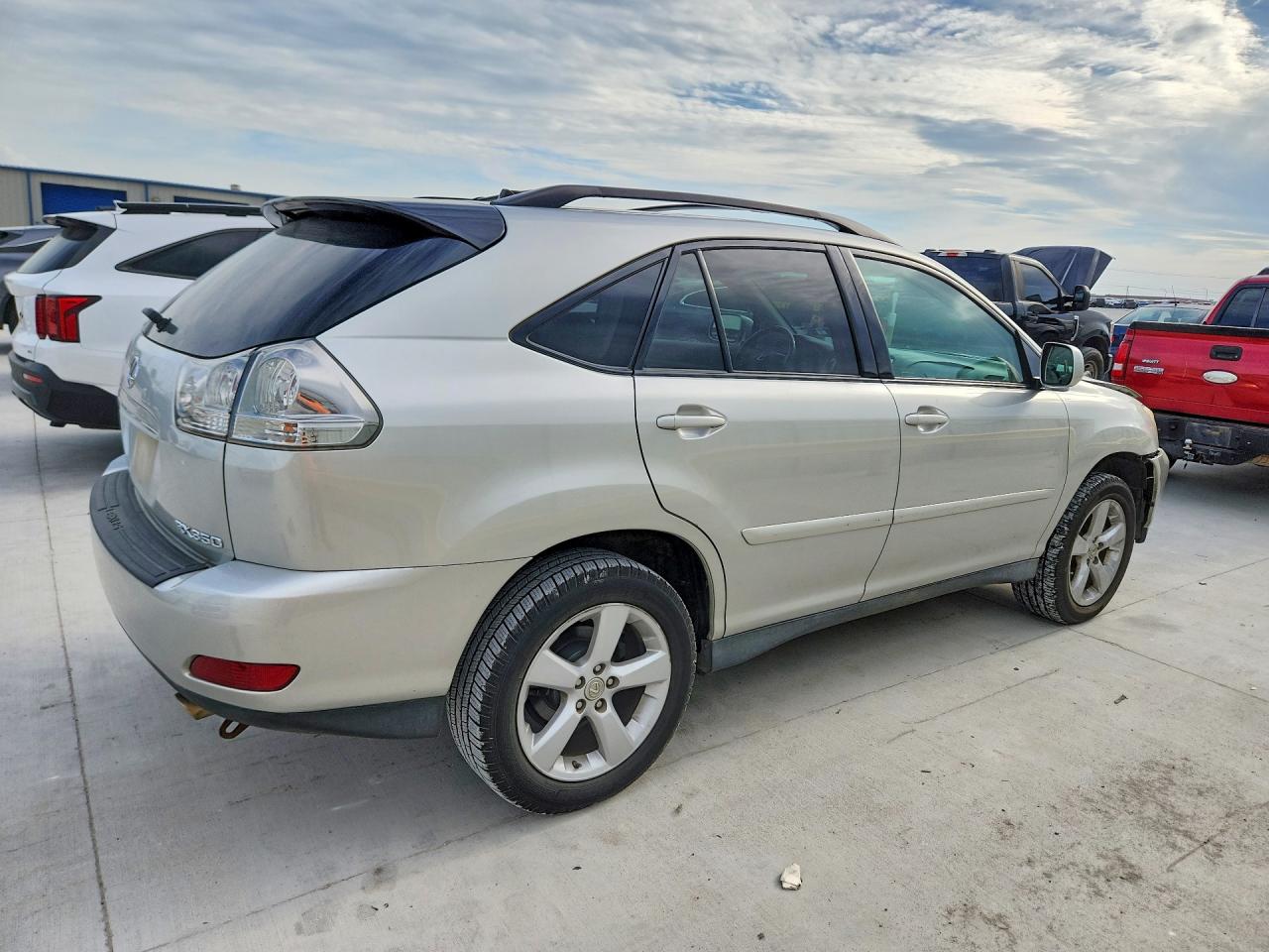 2007 Lexus Rx 350 Silver vin: 2T2GK31U37C020475