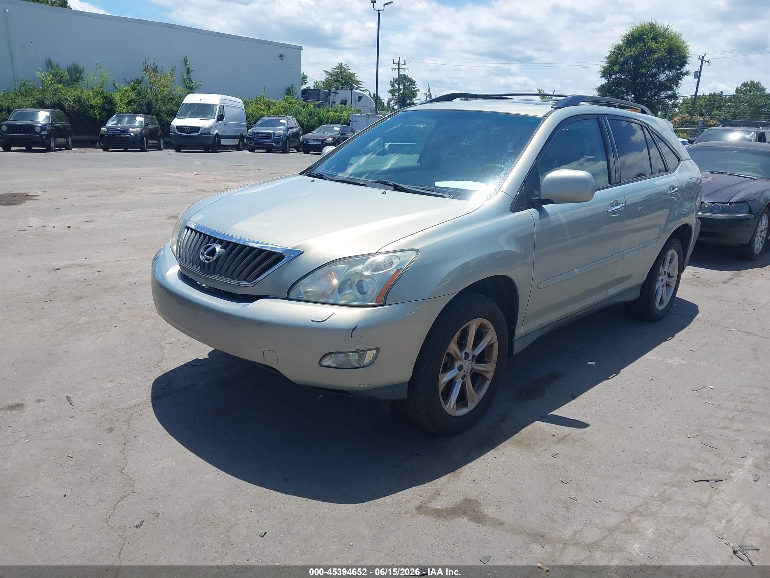 2008 Lexus Rx 350   Silver vin: 2T2GK31U38C028514