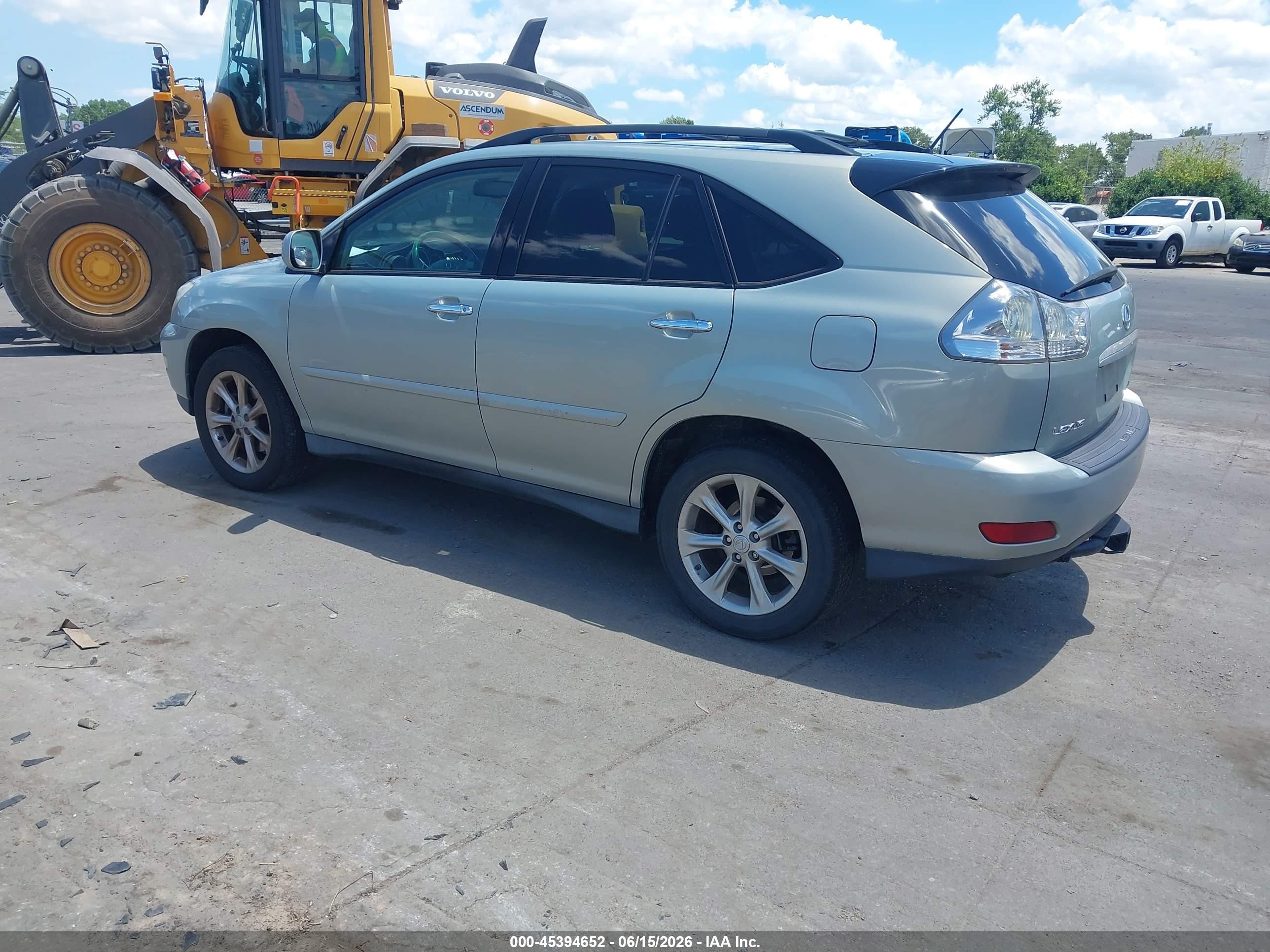 2008 Lexus Rx 350   Silver vin: 2T2GK31U38C028514