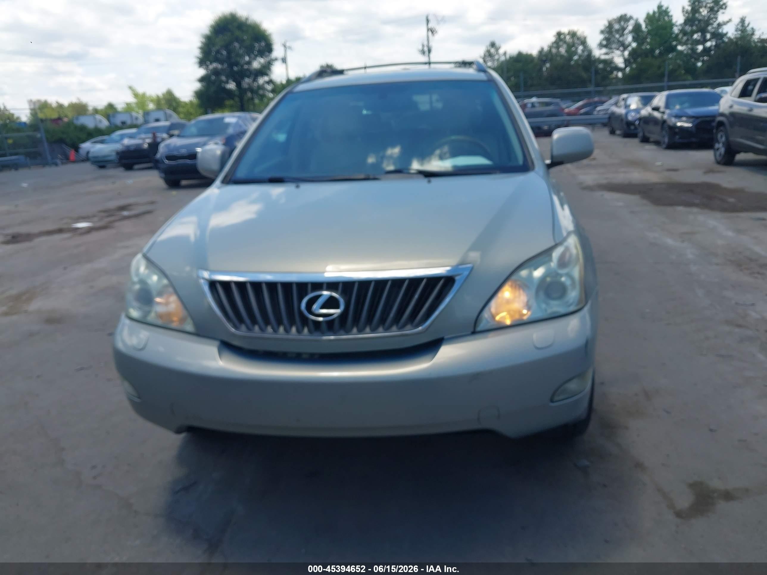 2008 Lexus Rx 350   Silver vin: 2T2GK31U38C028514