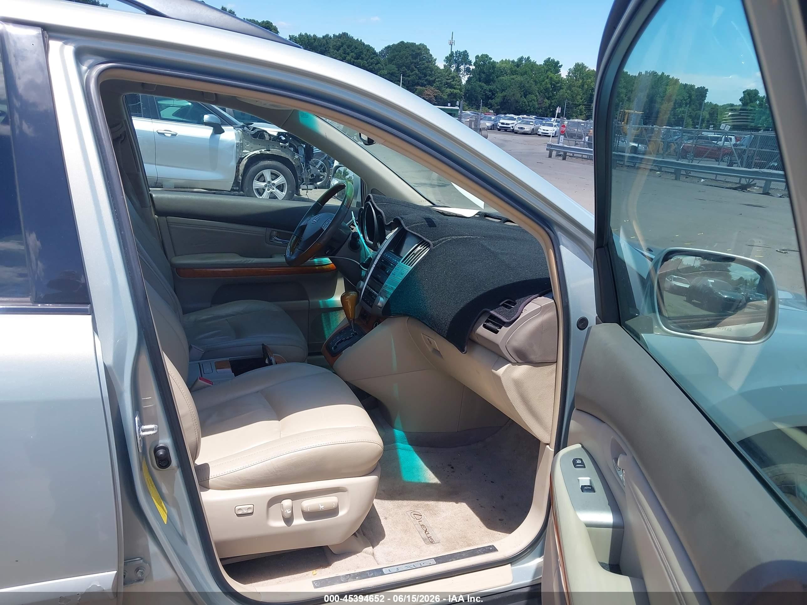 2008 Lexus Rx 350   Silver vin: 2T2GK31U38C028514