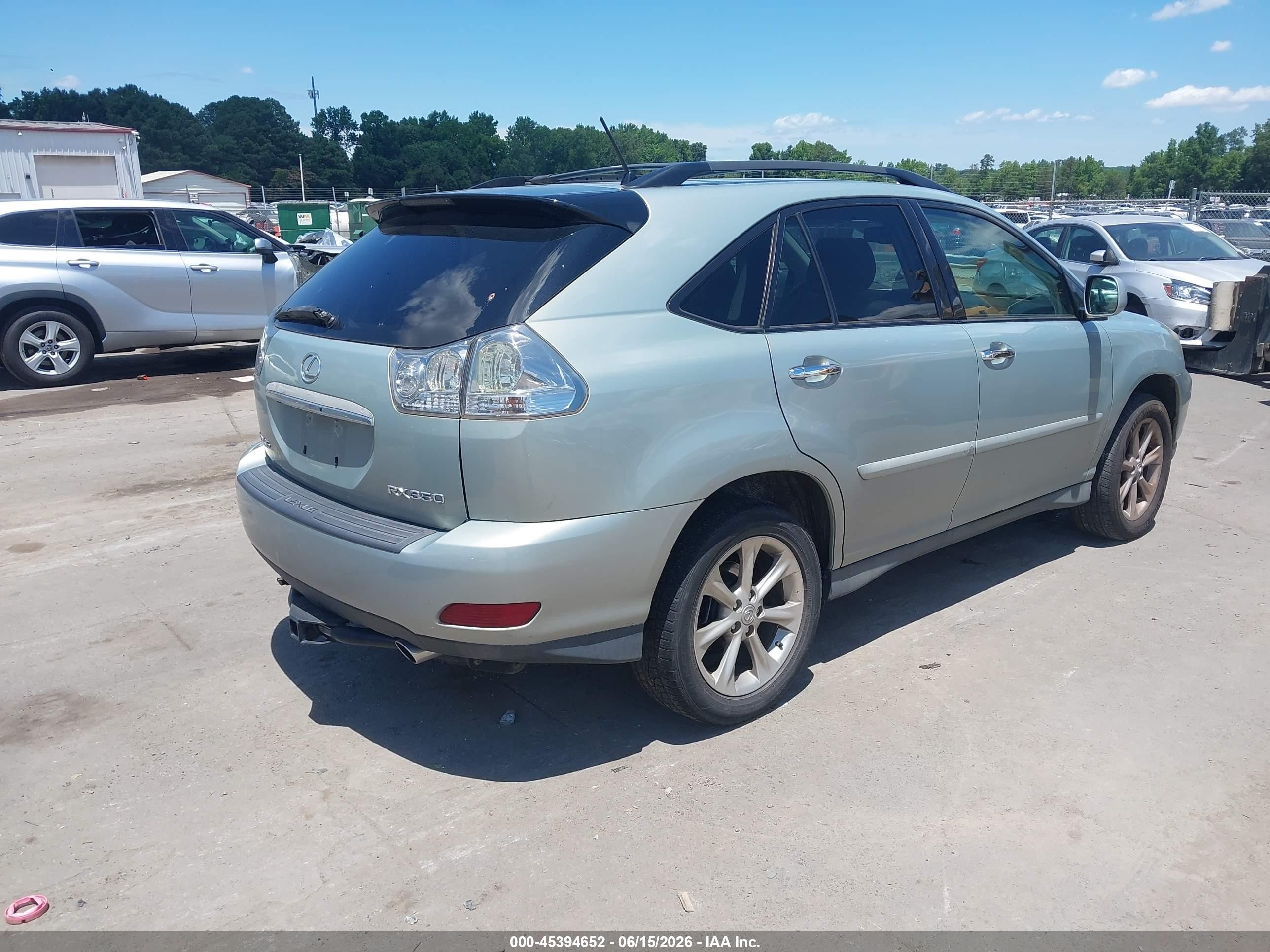 2008 Lexus Rx 350   Silver vin: 2T2GK31U38C028514