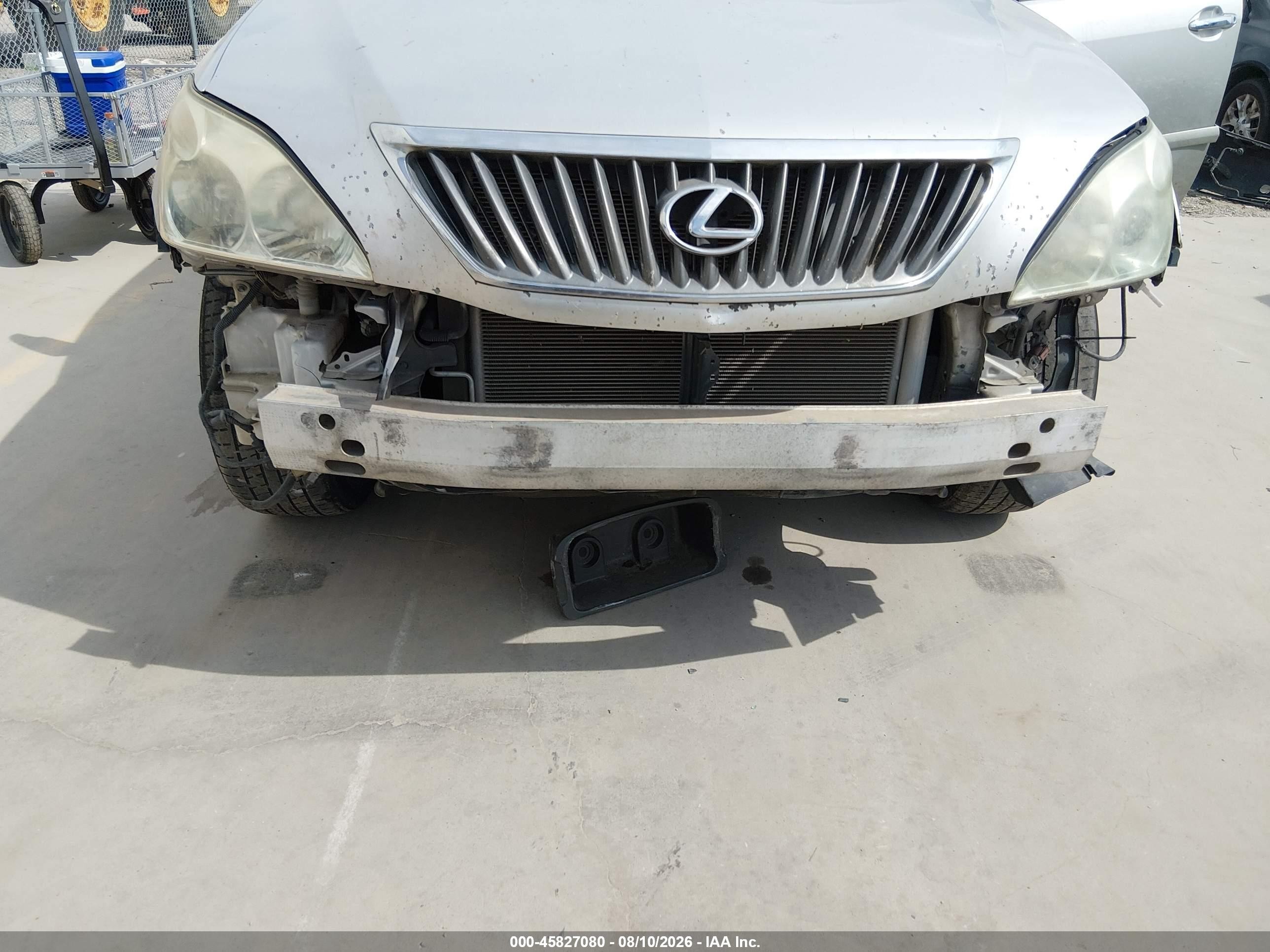 2008 Lexus Rx 350 Silver vin: 2T2GK31U38C028870