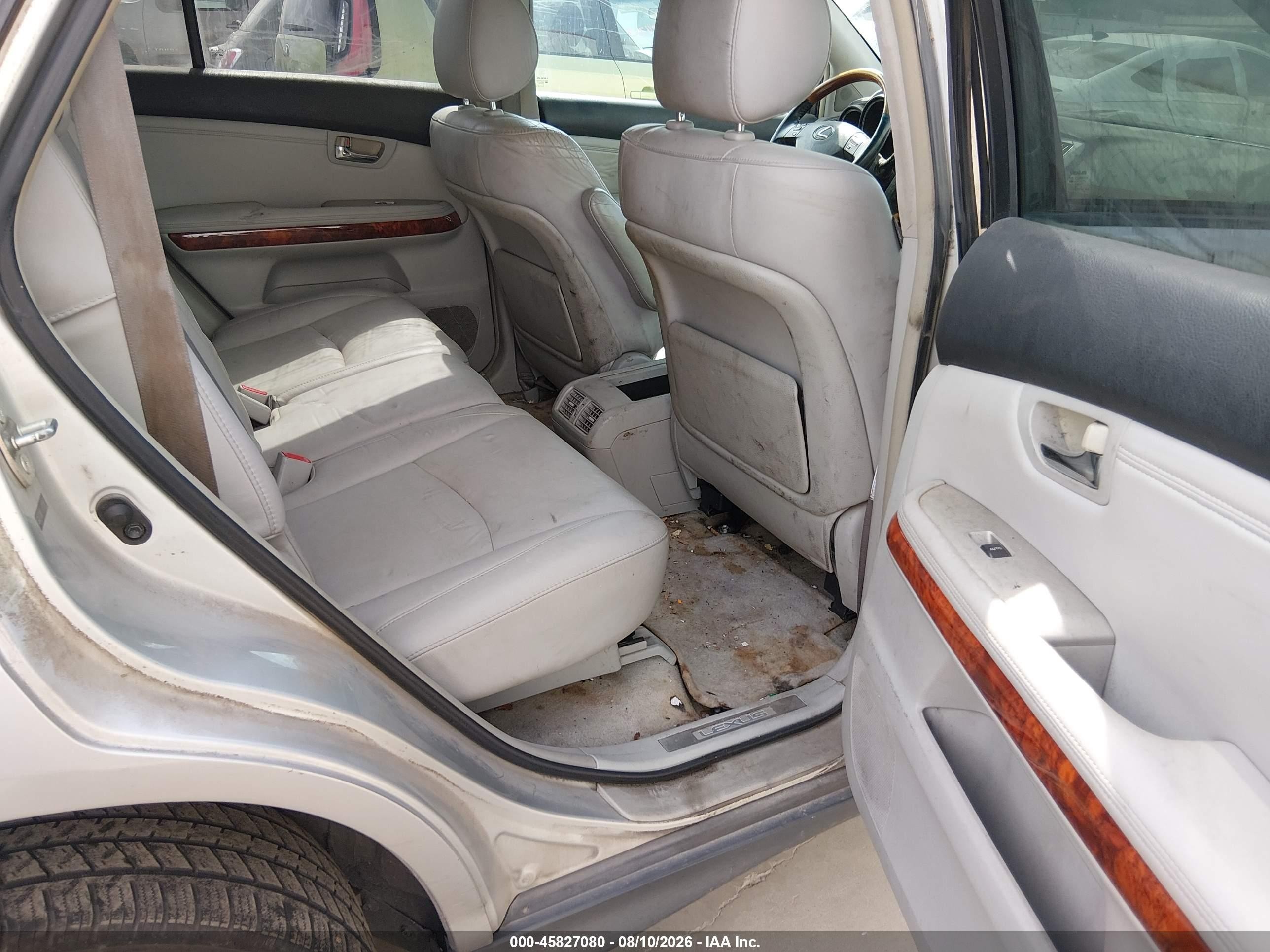 2008 Lexus Rx 350 Silver vin: 2T2GK31U38C028870