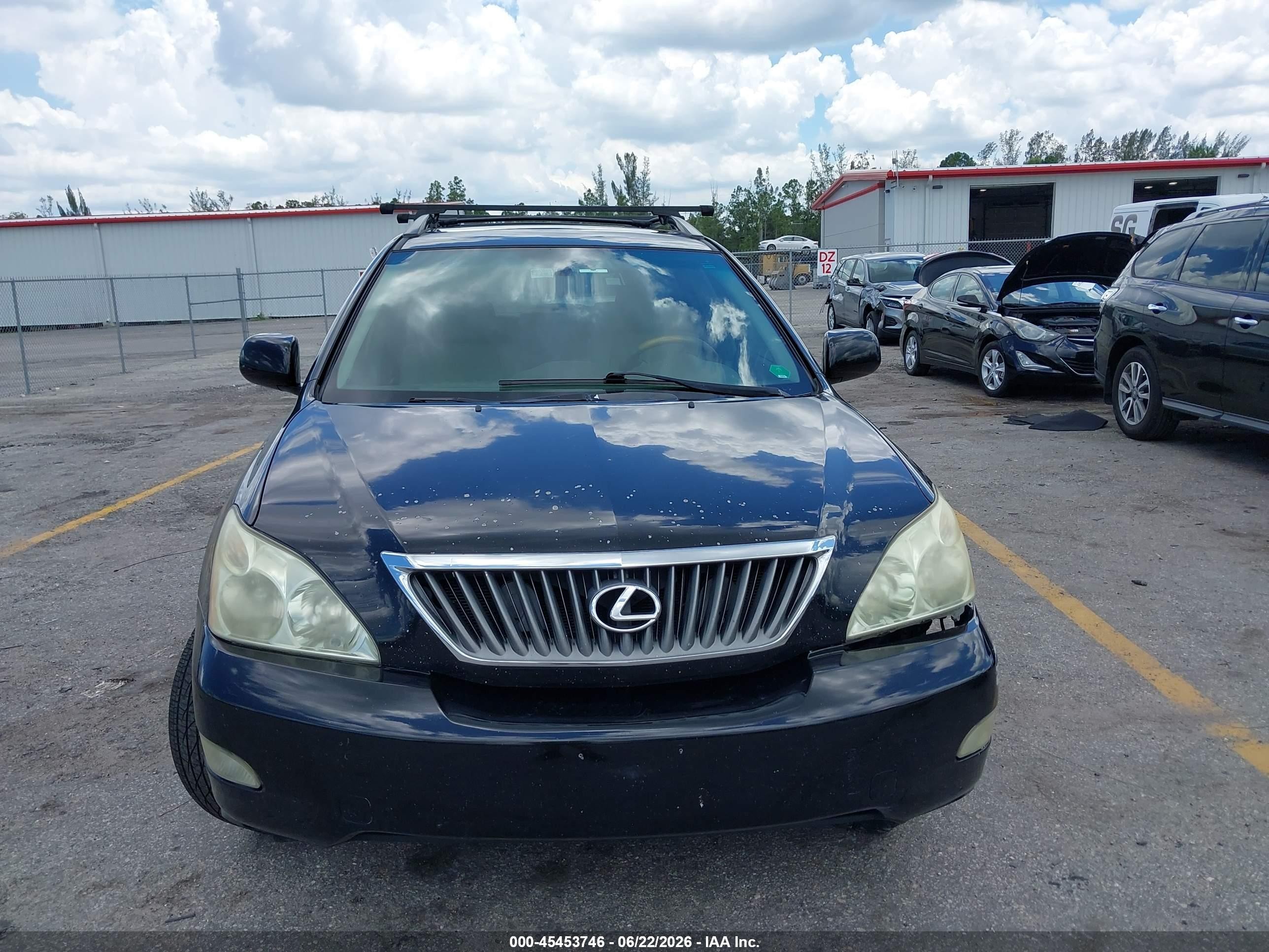 2008 Lexus Rx 350 Black vin: 2T2GK31U38C032501