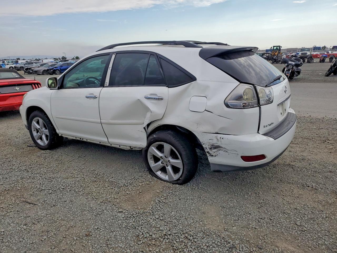 2008 Lexus Rx 350 White vin: 2T2GK31U38C037892