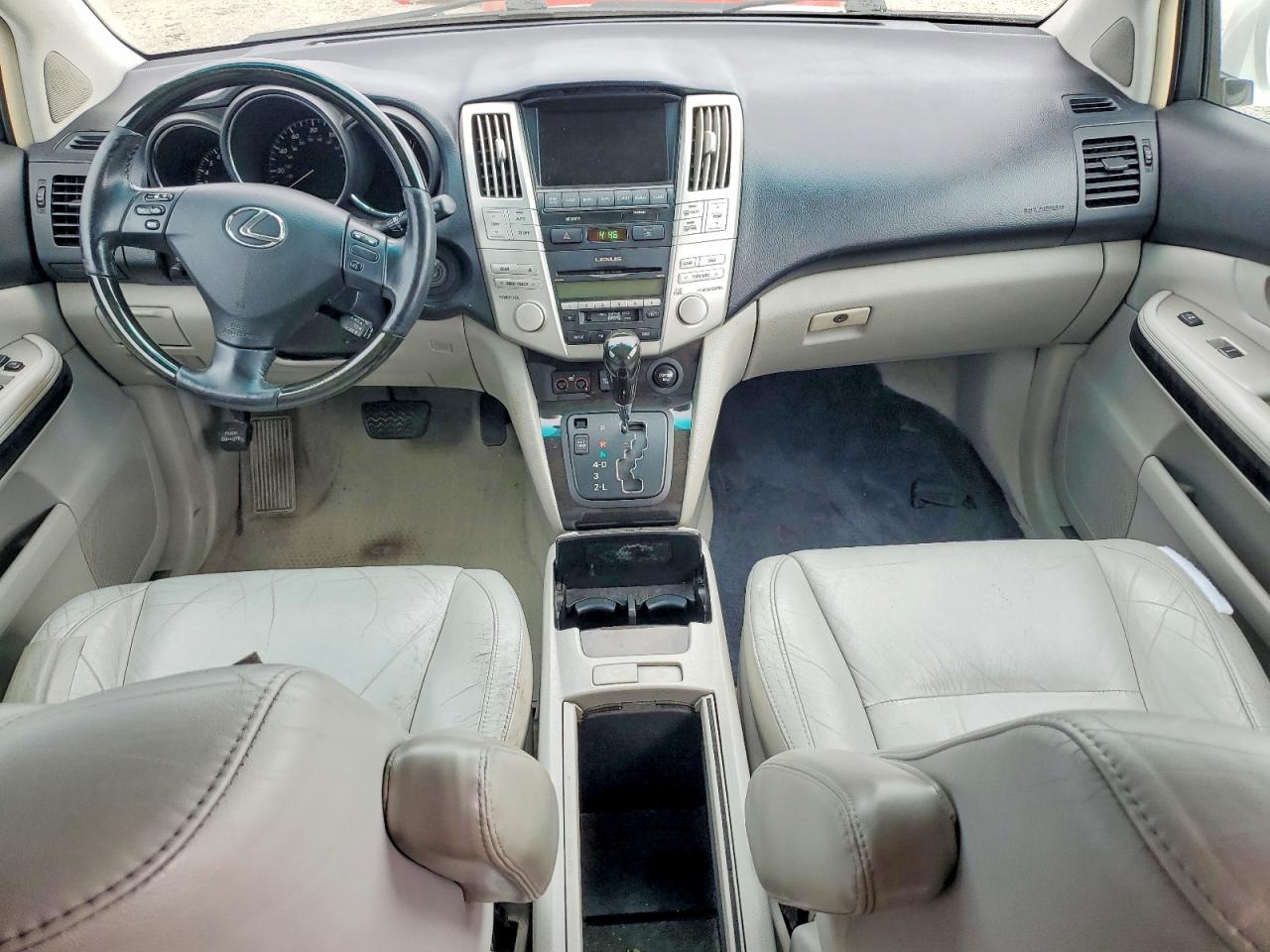 2008 Lexus Rx 350 White vin: 2T2GK31U38C037892