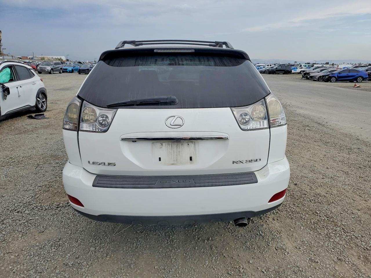 2008 Lexus Rx 350 White vin: 2T2GK31U38C037892