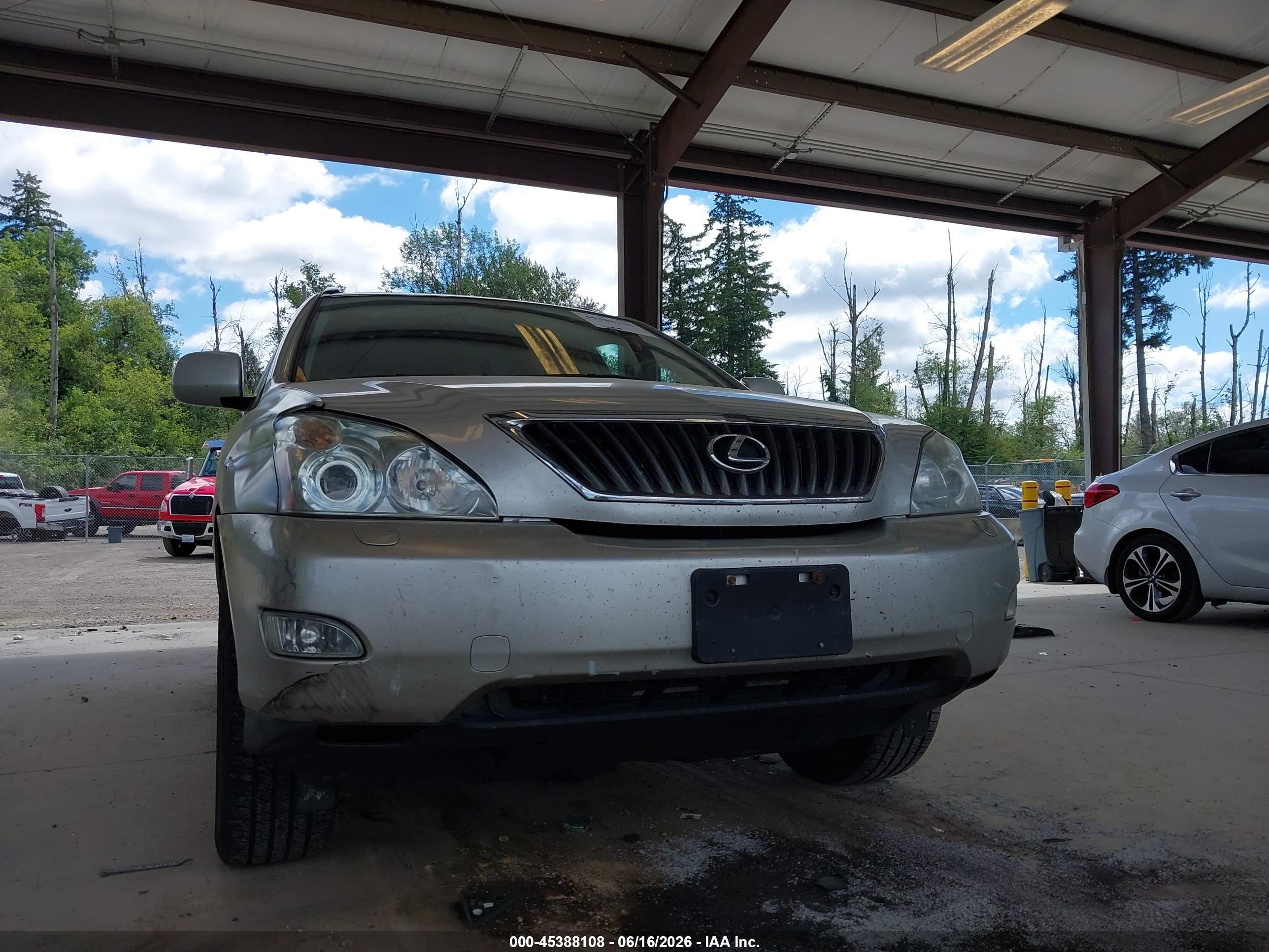2008 Lexus Rx 350   Серебряный vin: 2T2GK31U38C041540